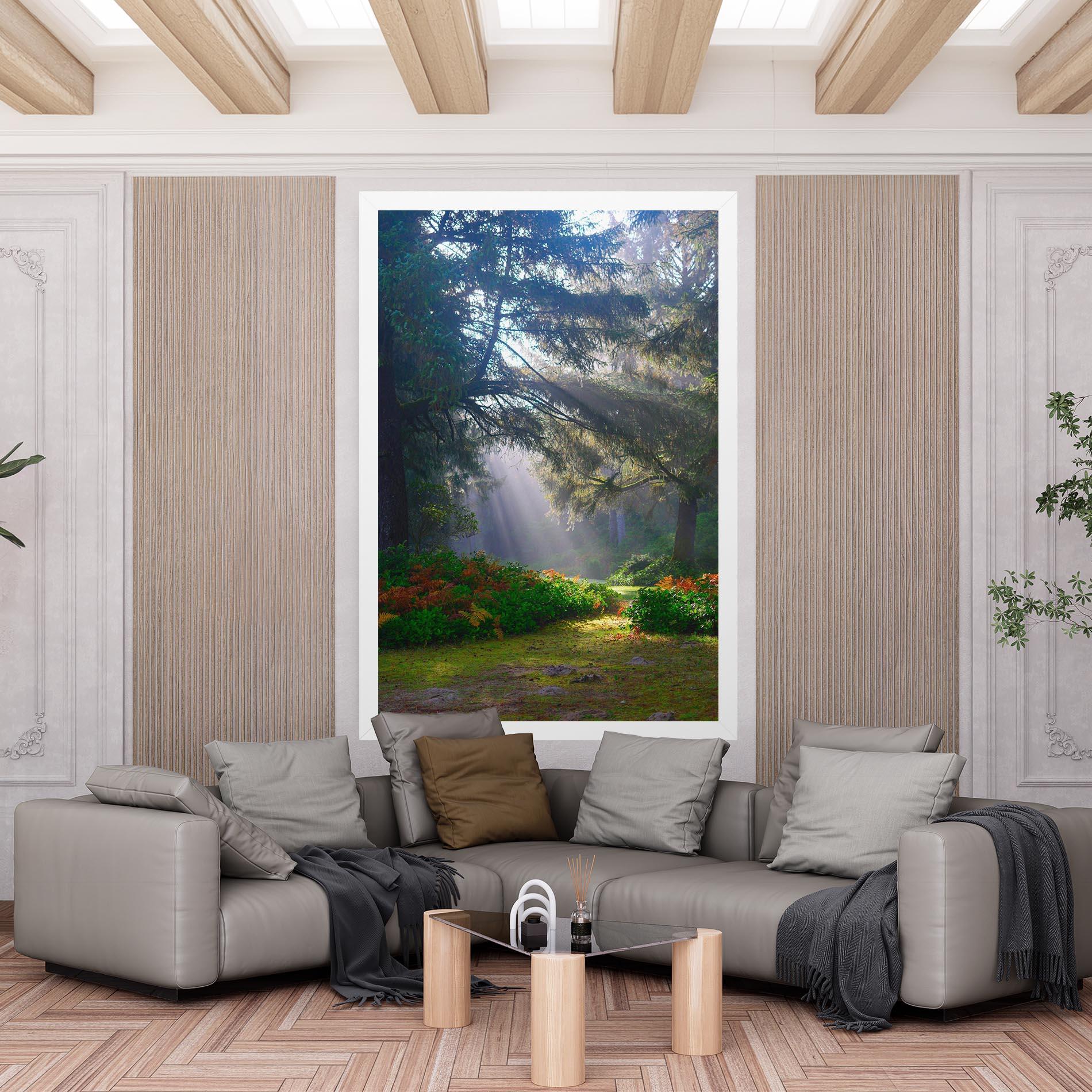 Tablou Canvas Forest Light mockup 6