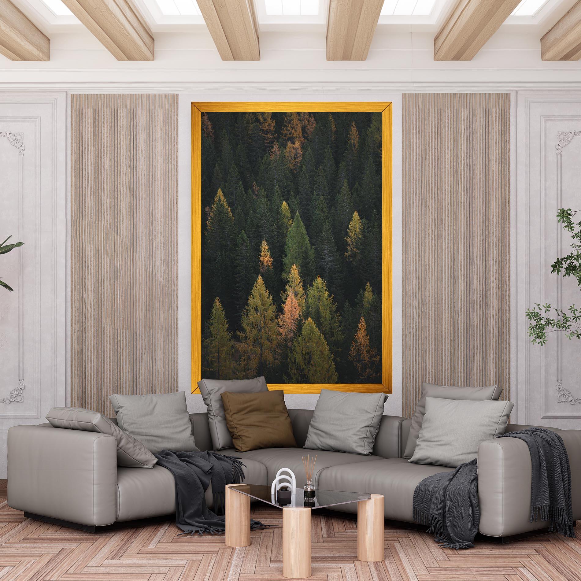 Tablou Canvas Color Mix Tree mockup 6