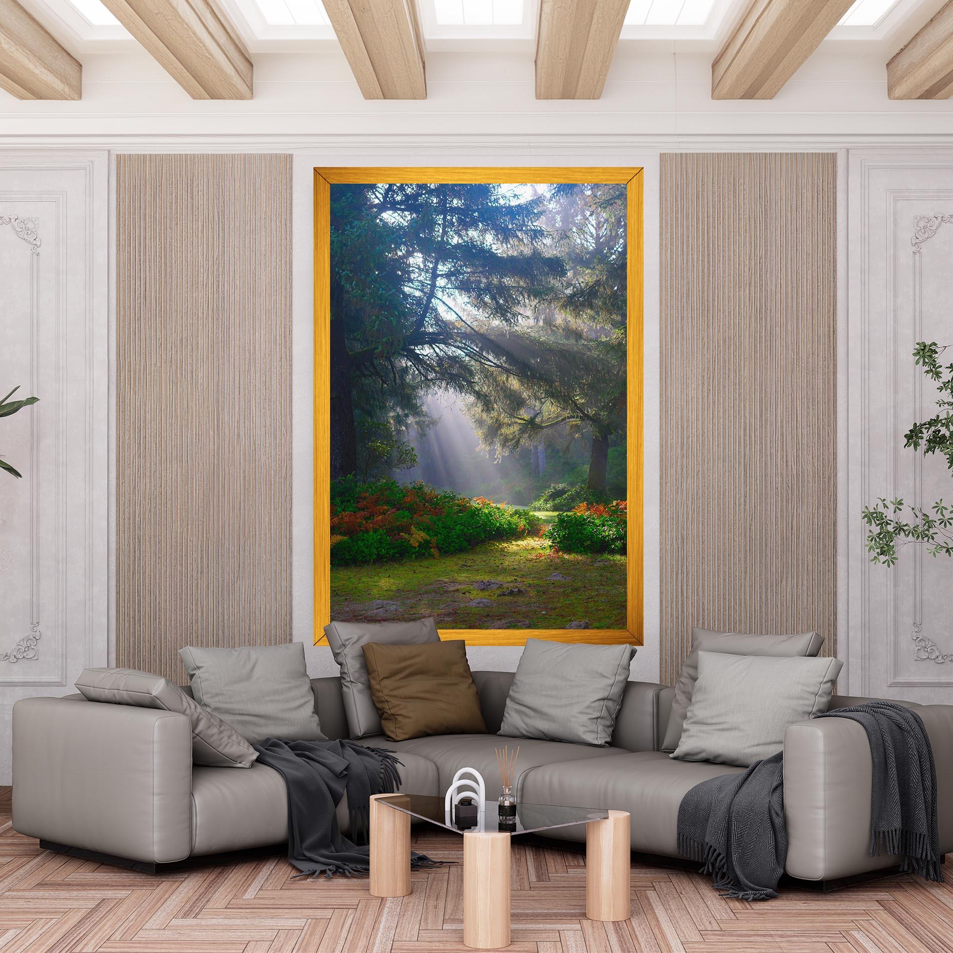 Tablou Canvas Forest Light mockup 6