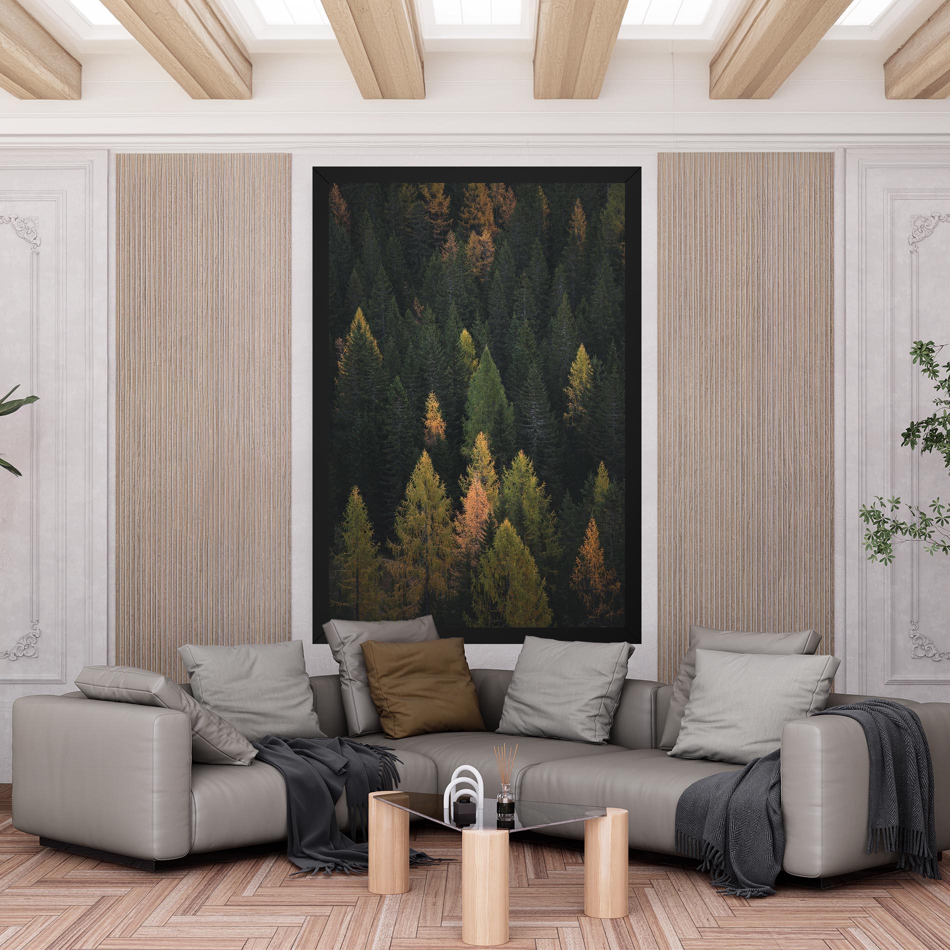 Tablou Canvas Color Mix Tree mockup 6