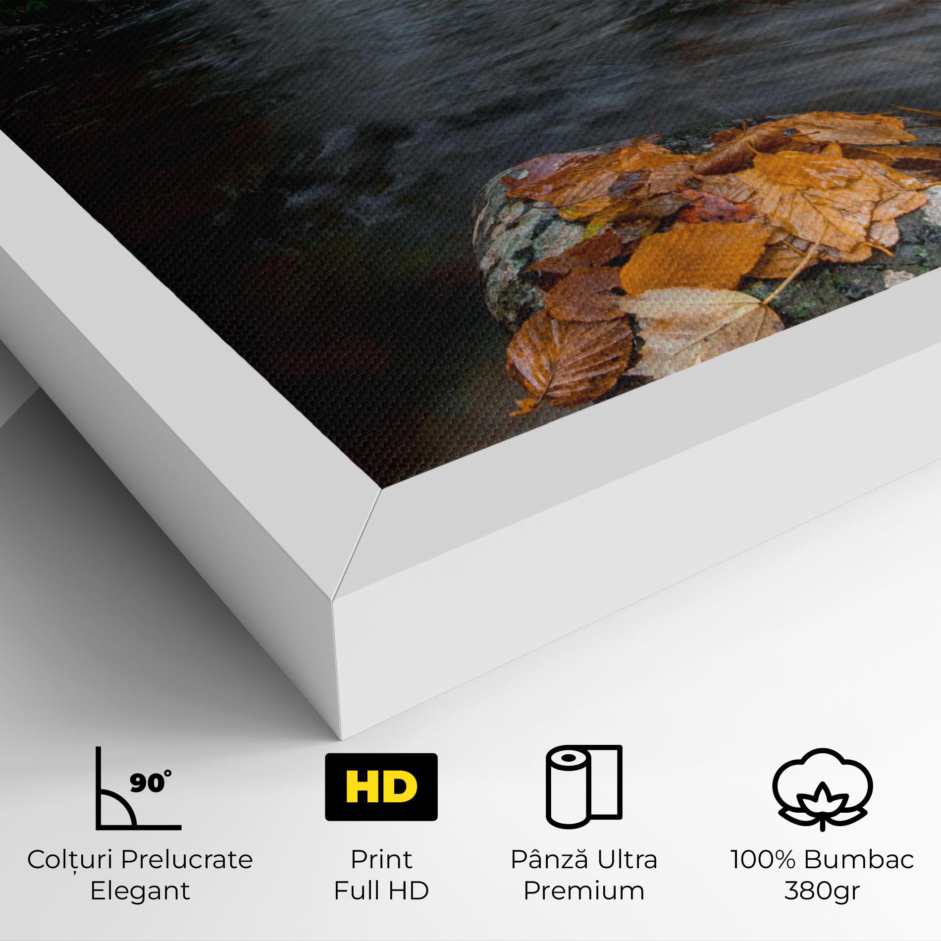 Tablou Canvas Forest Waterfall mockup 4