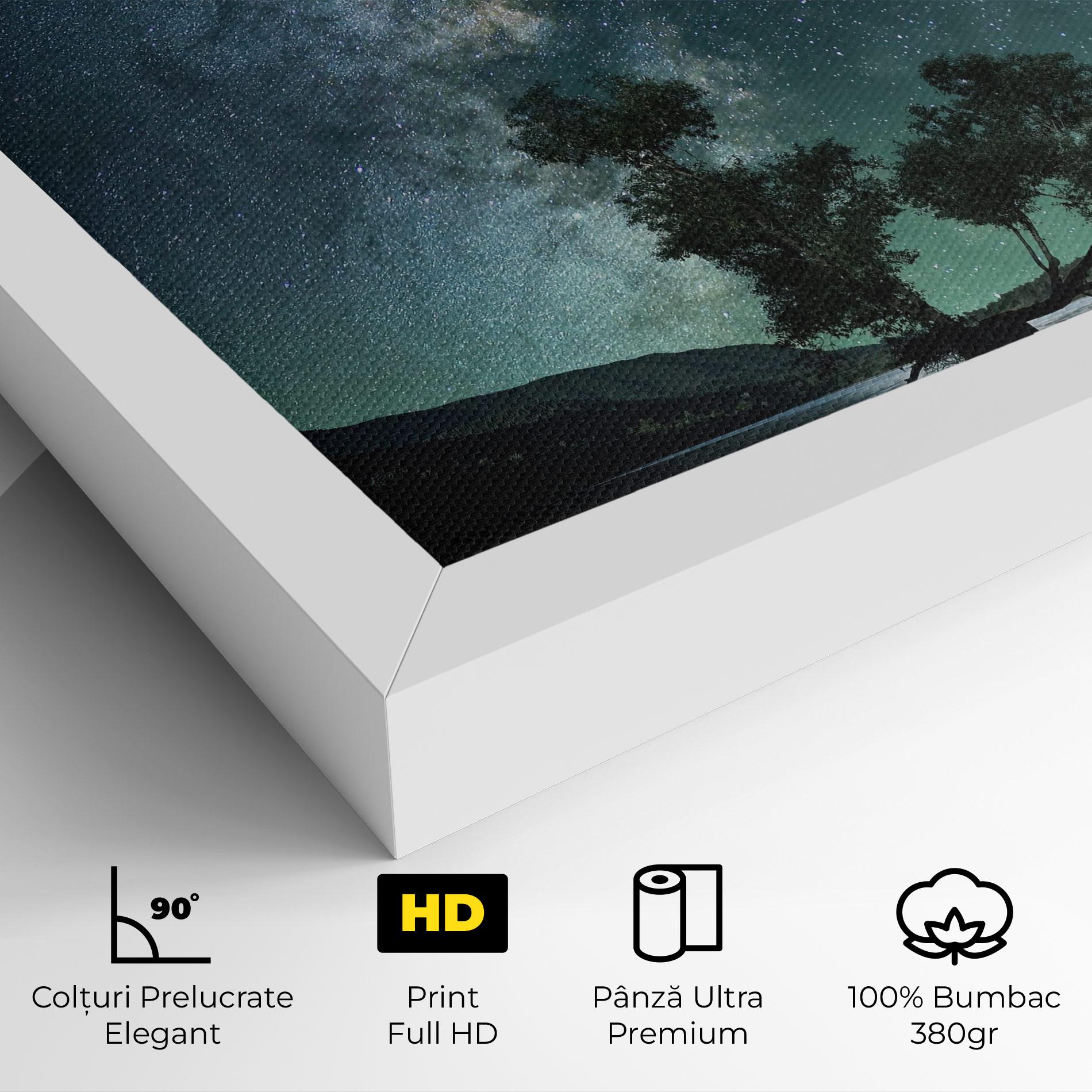 Tablou Canvas Lake Stars mockup 4