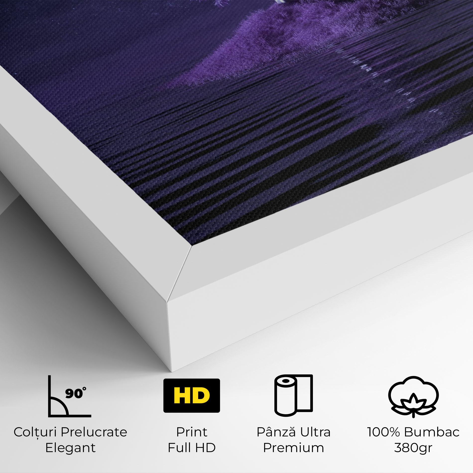 Tablou Canvas Magenta Landscape mockup 4