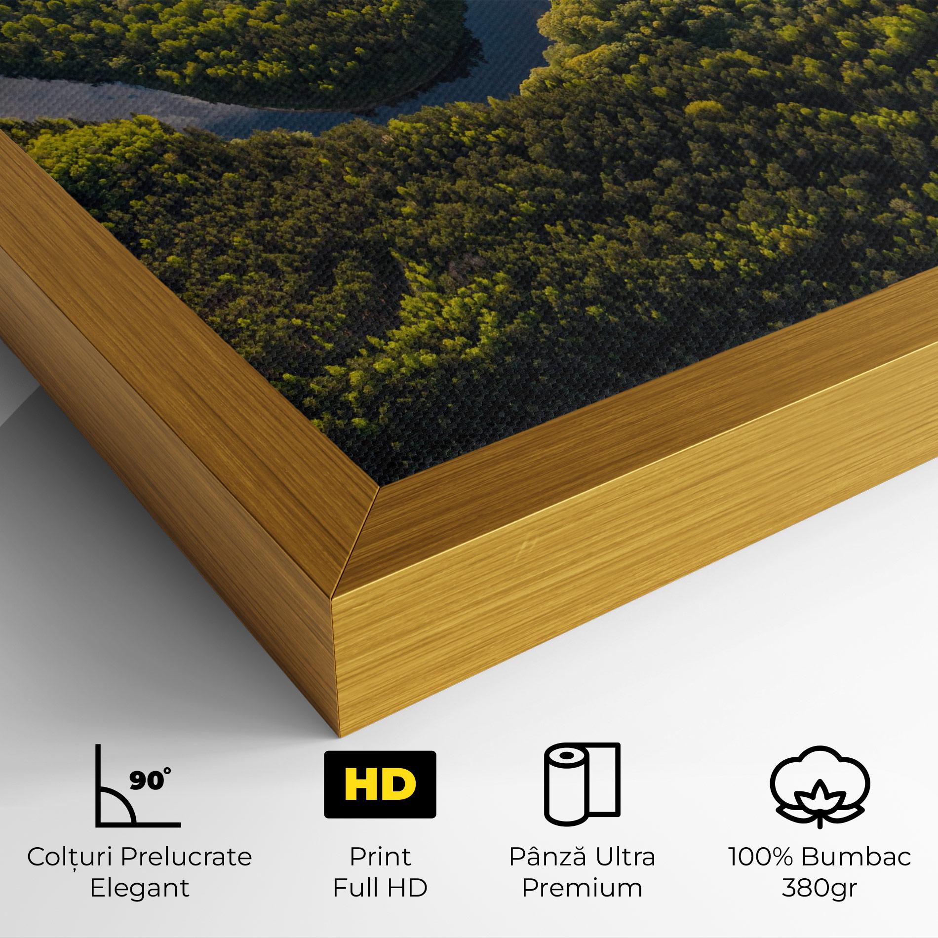 Tablou Canvas Amazing River View mockup 4