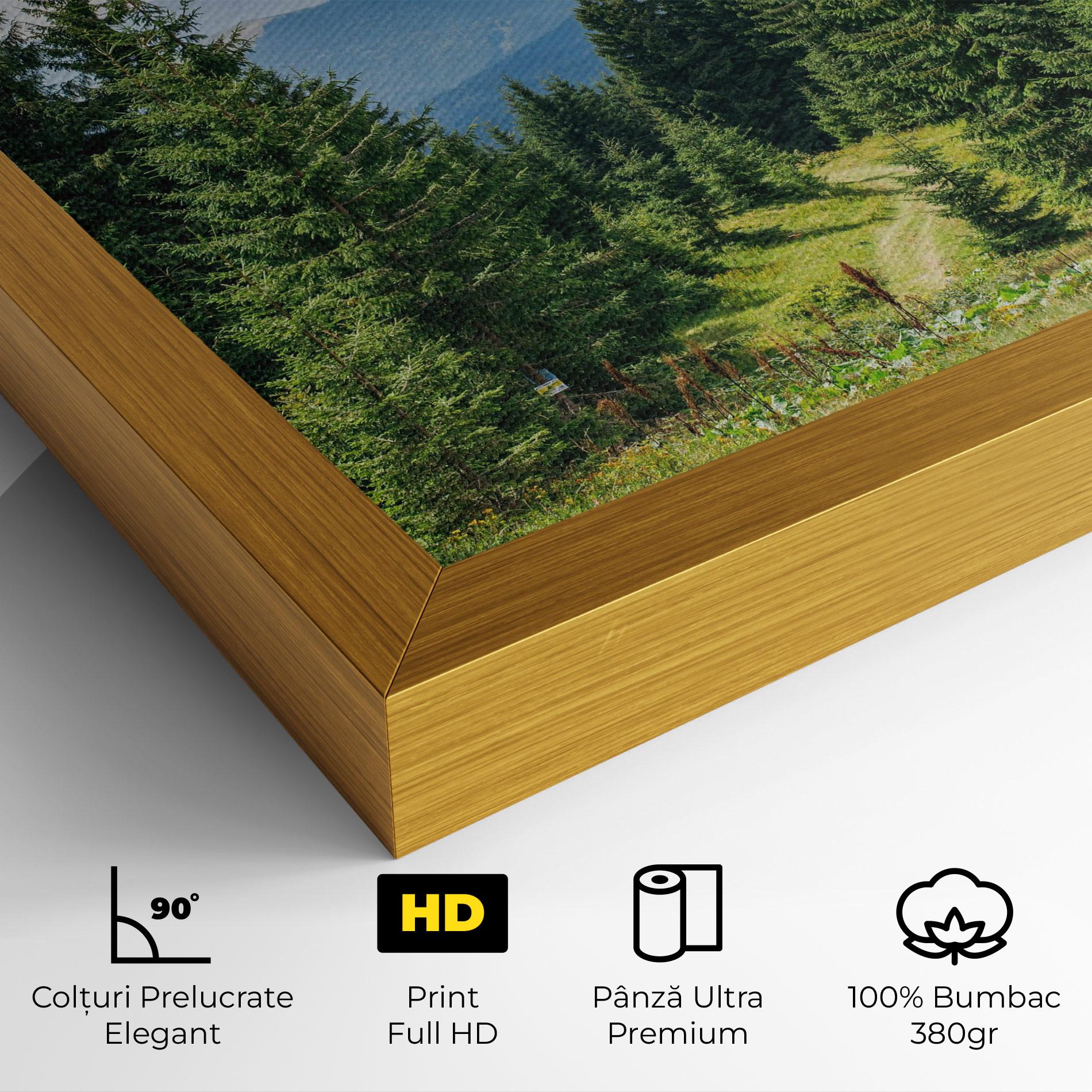 Tablou Canvas Carpathian Mountain mockup 4
