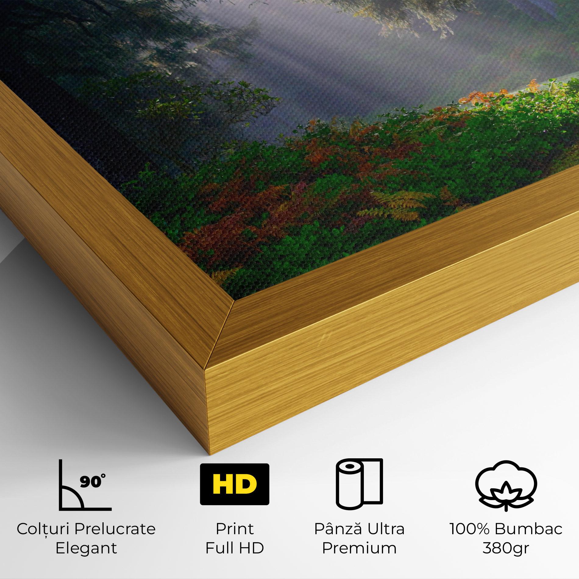 Tablou Canvas Forest Light mockup 4