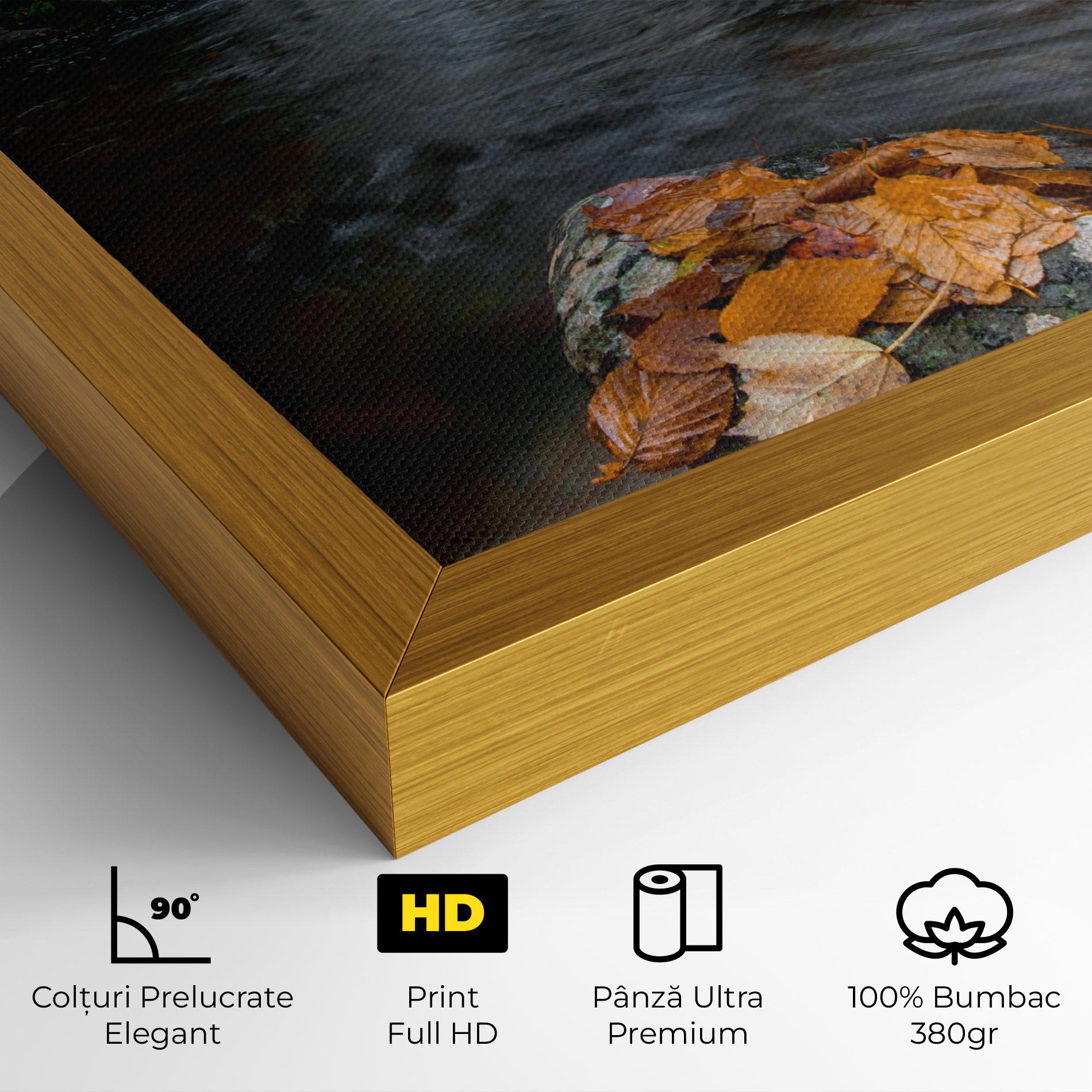 Tablou Canvas Forest Waterfall mockup 4