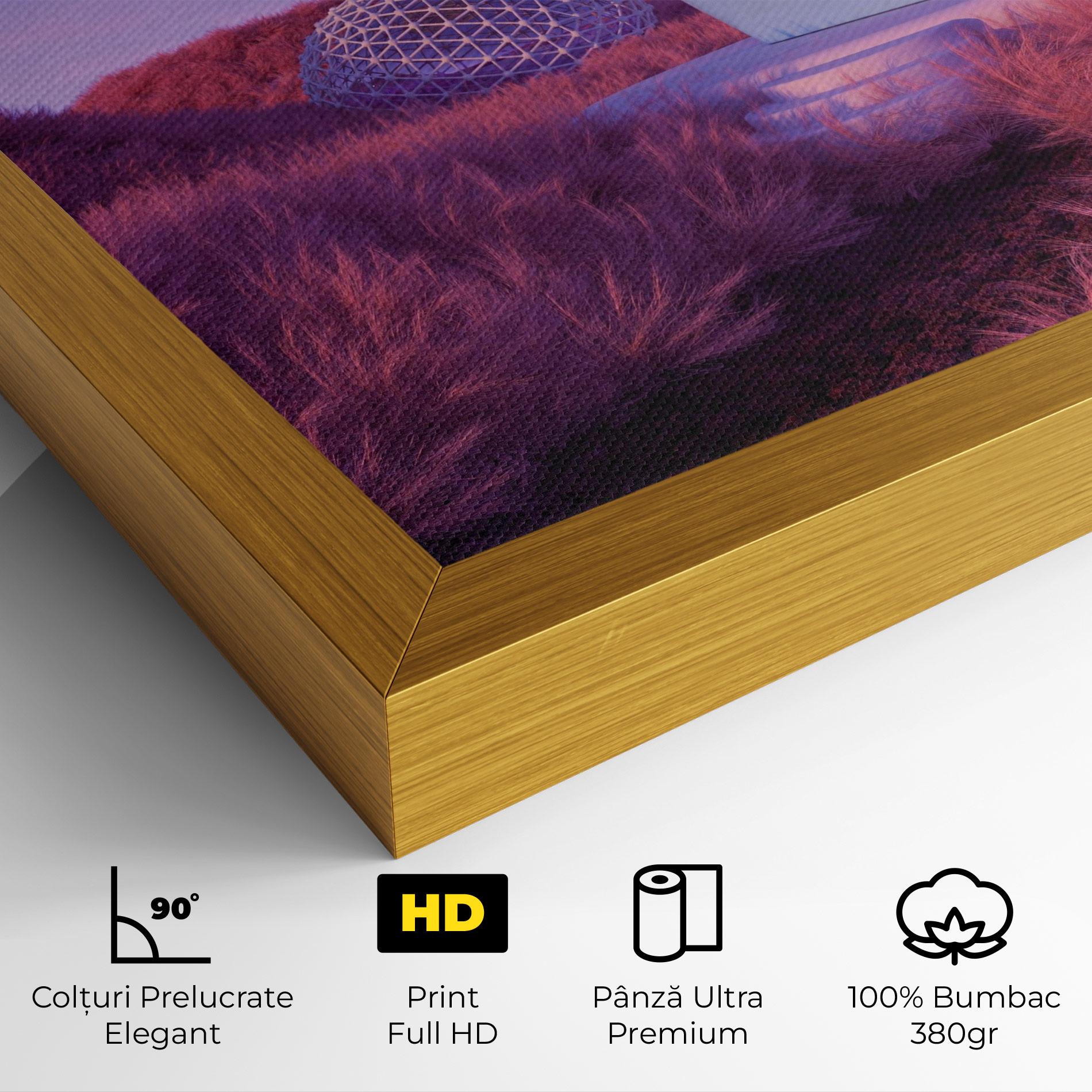 Tablou Canvas Pink World mockup 4