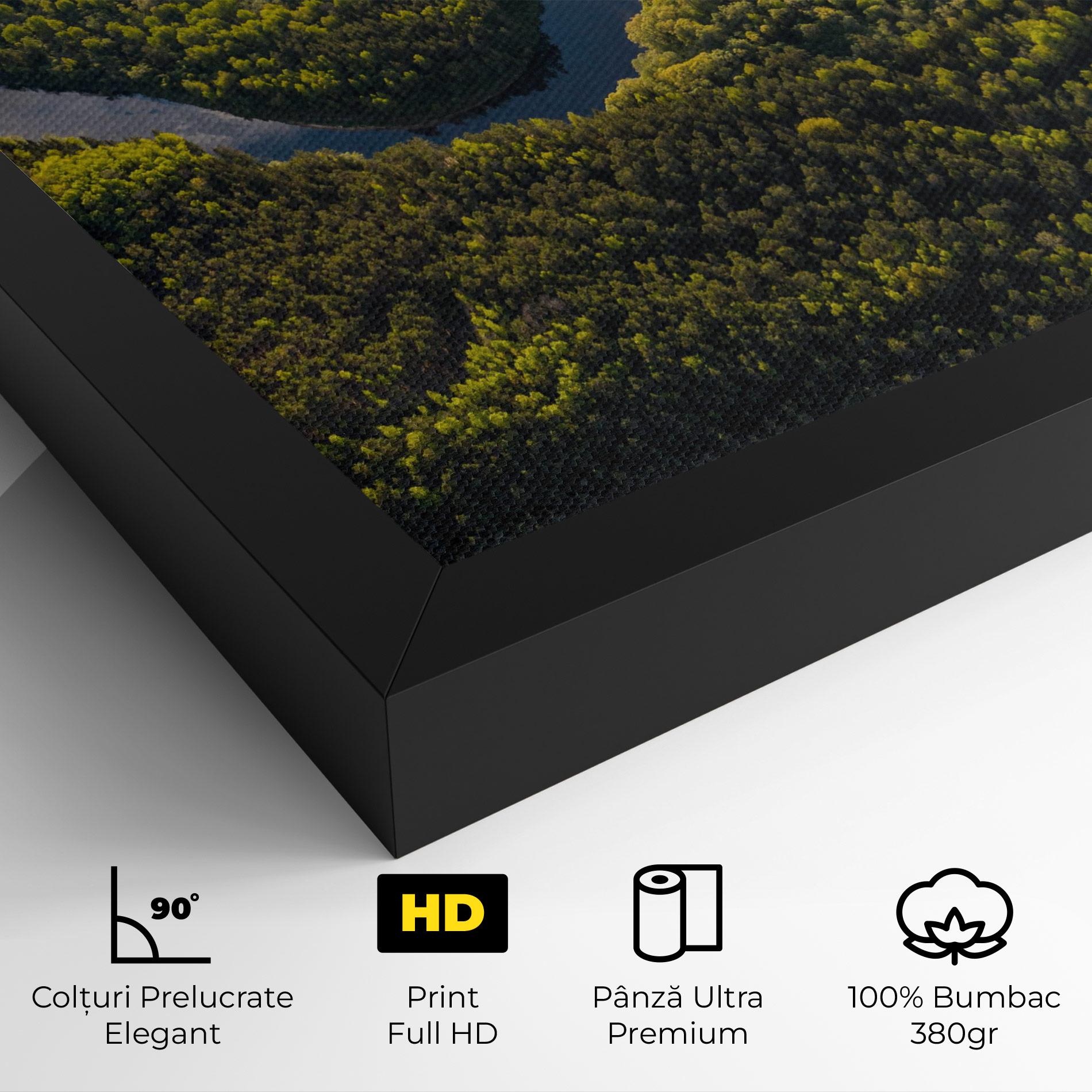 Tablou Canvas Amazing River View mockup 4