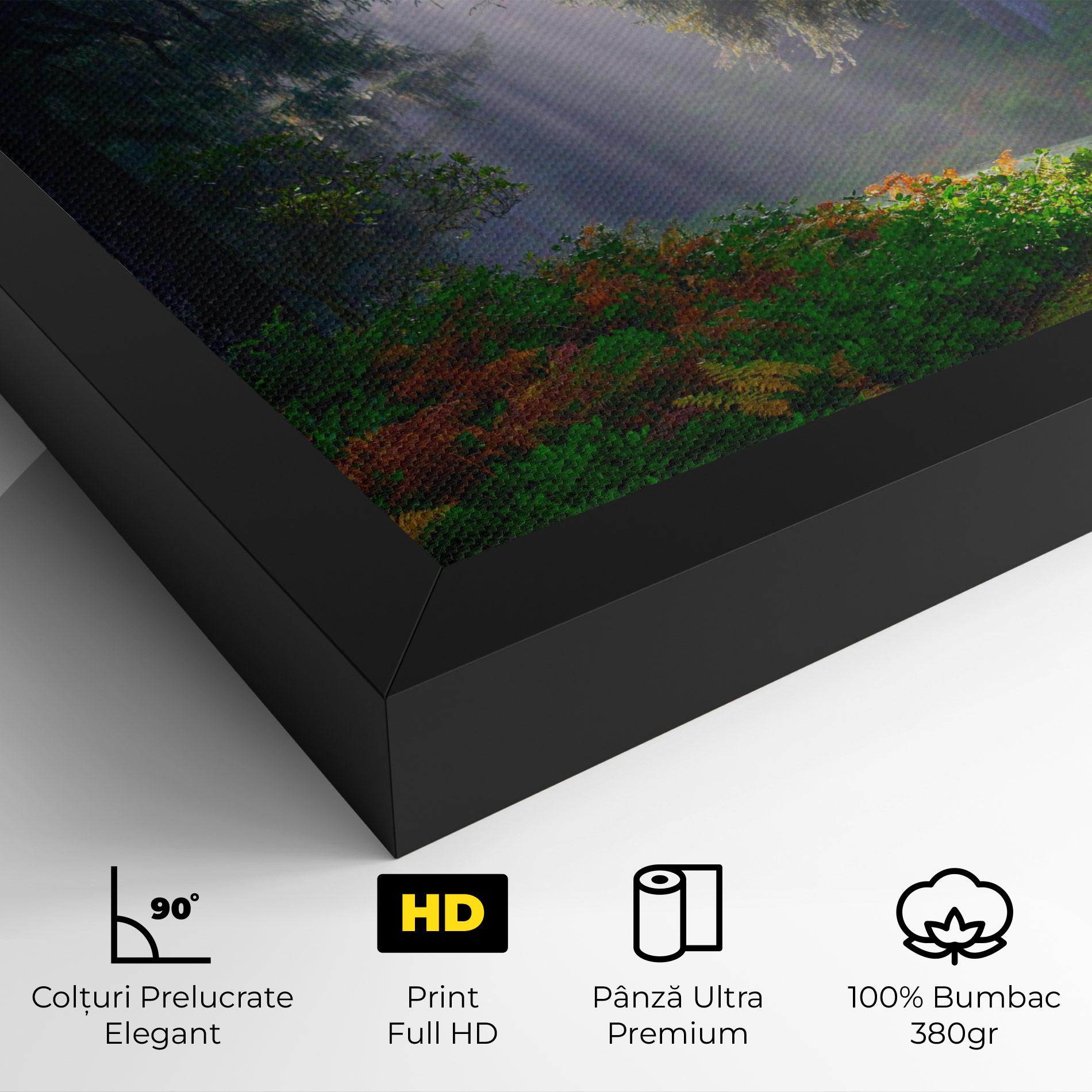 Tablou Canvas Forest Light mockup 4