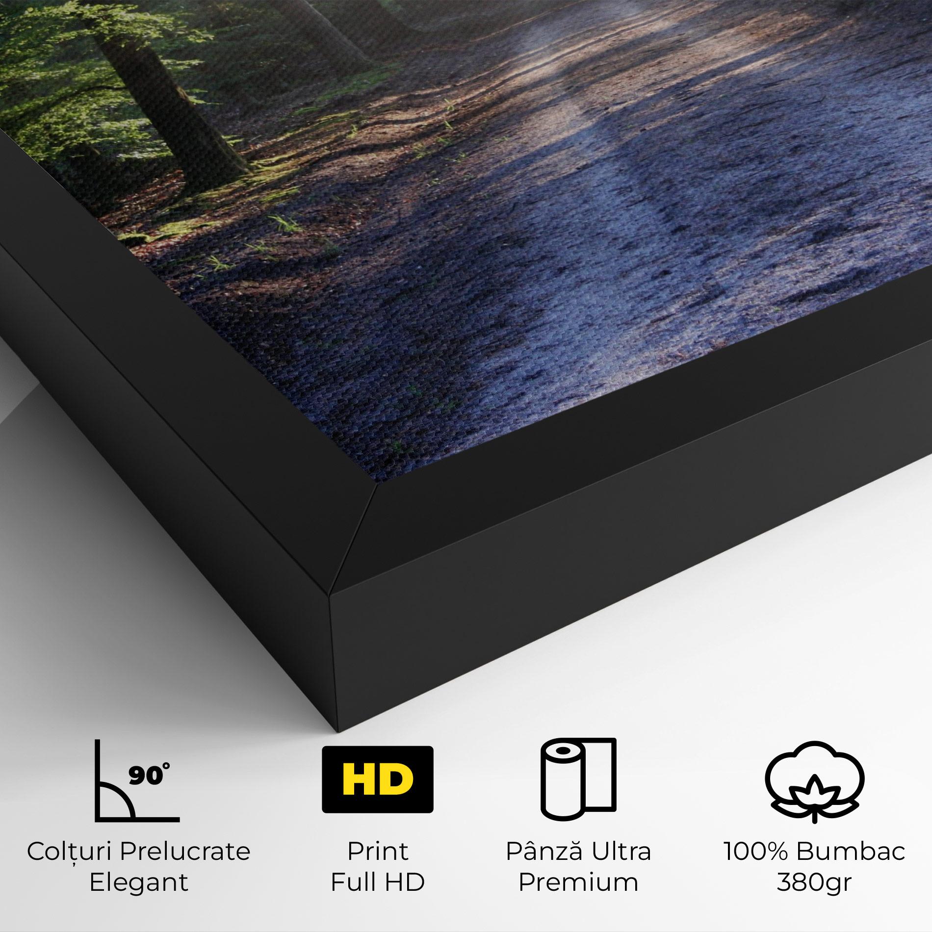 Tablou Canvas Forest Road mockup 4