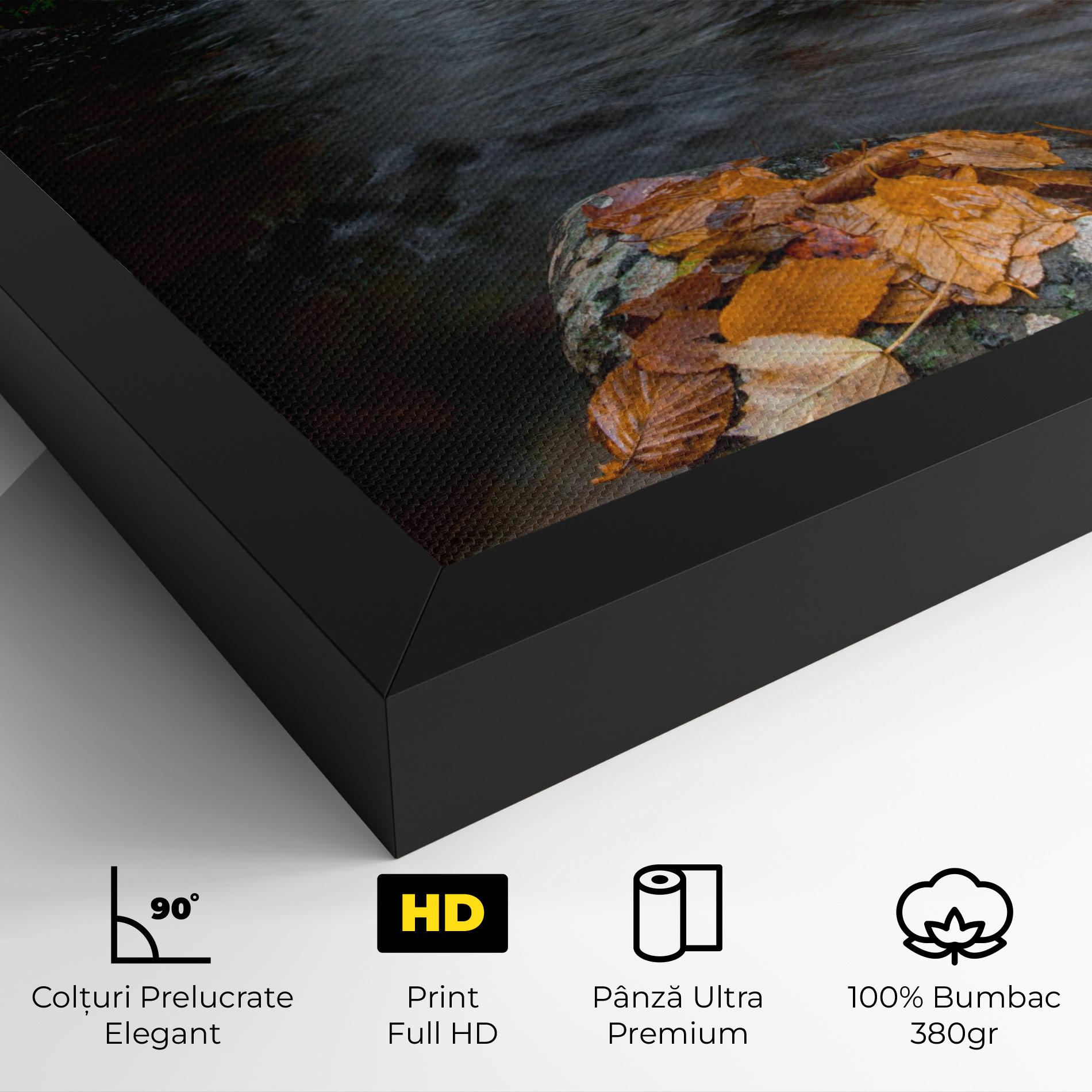 Tablou Canvas Forest Waterfall mockup 4