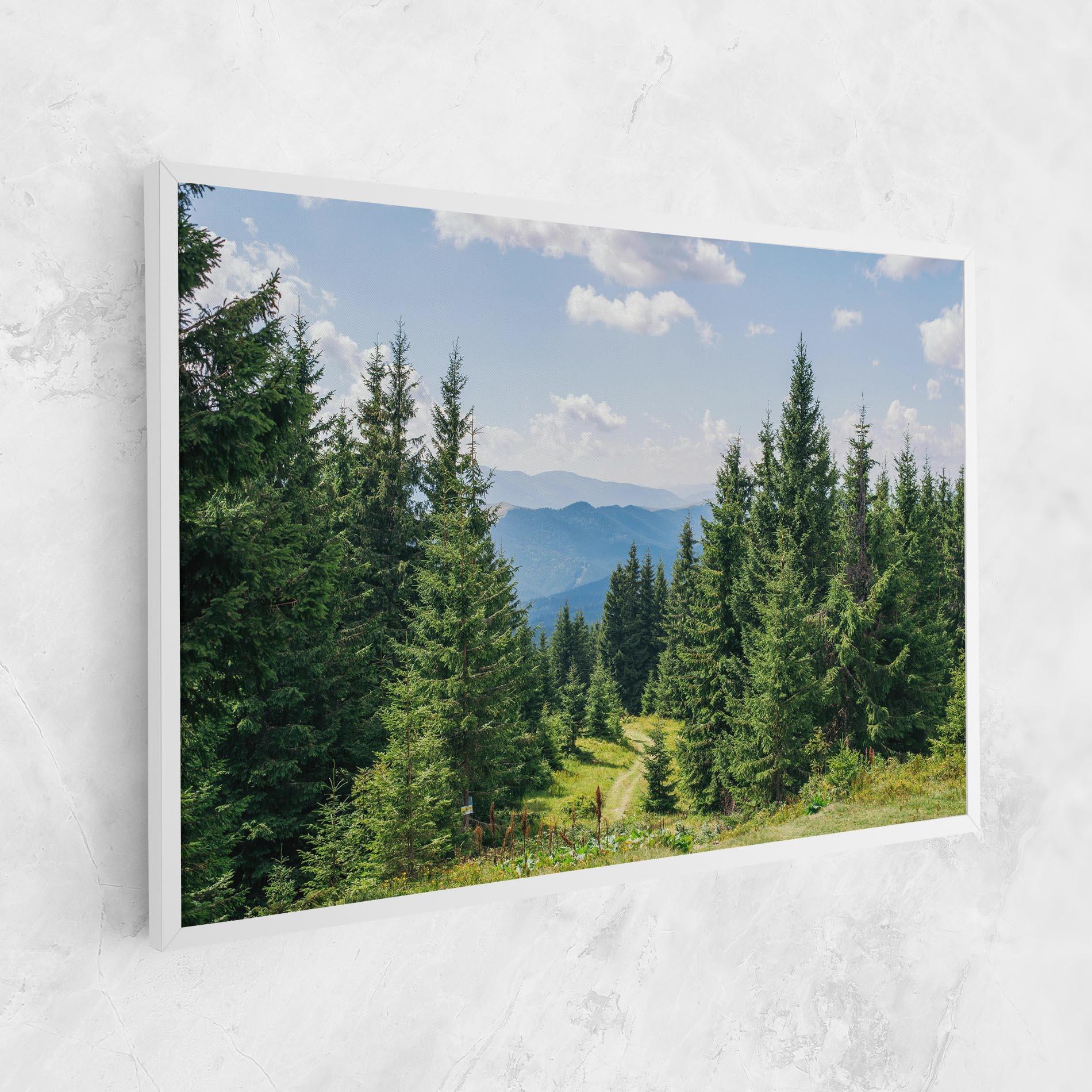 Tablou Canvas Carpathian Mountain mockup 1