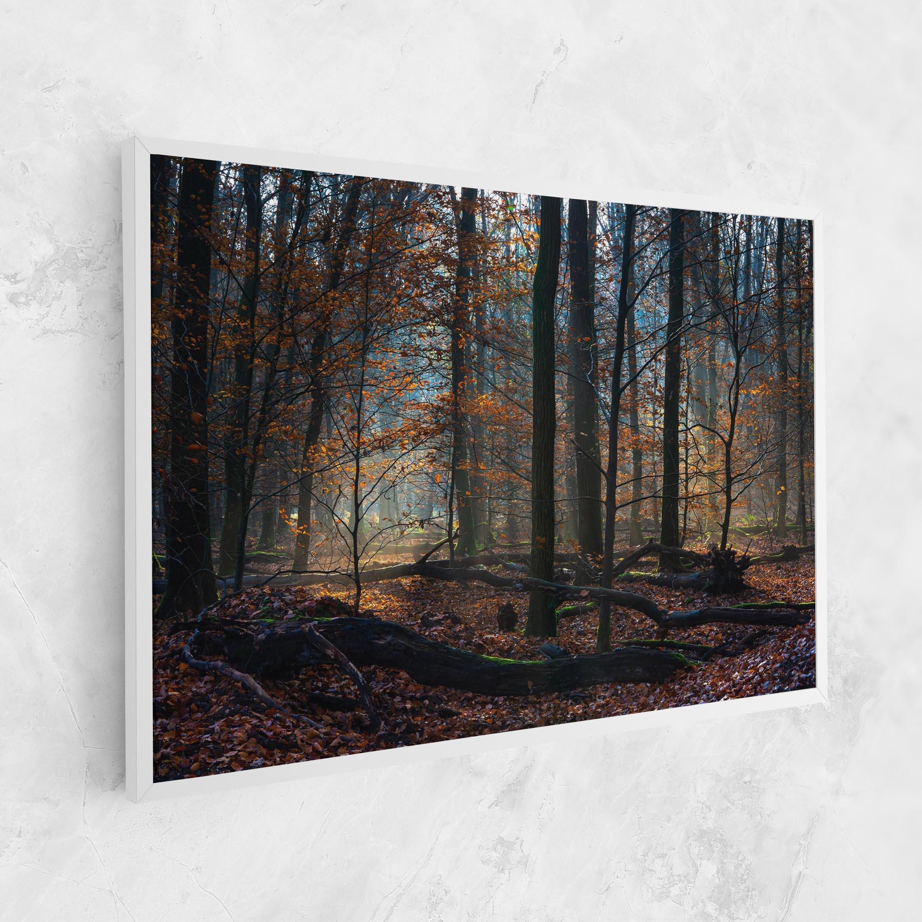Tablou Canvas Forest Autumn Day mockup 1