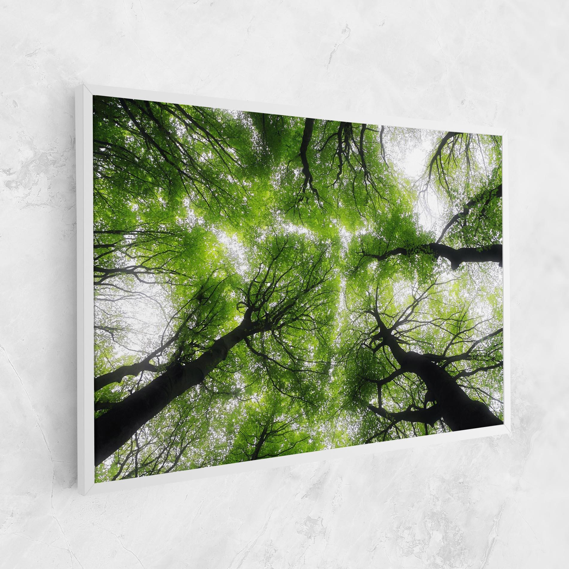 Tablou Canvas Forest Green Tree mockup 1