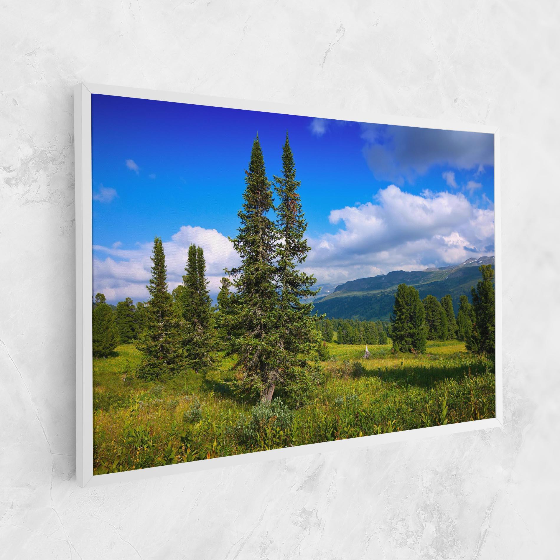 Tablou Canvas Morning Sunny Field mockup 1