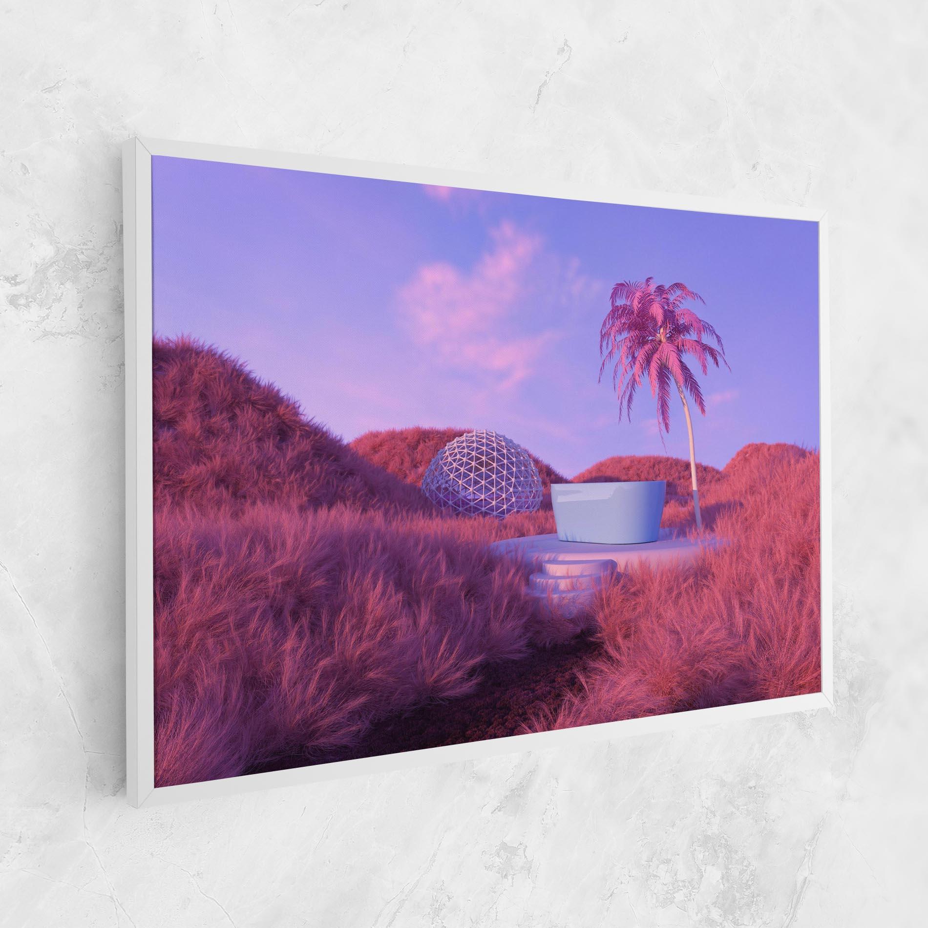 Tablou Canvas Pink World mockup 1