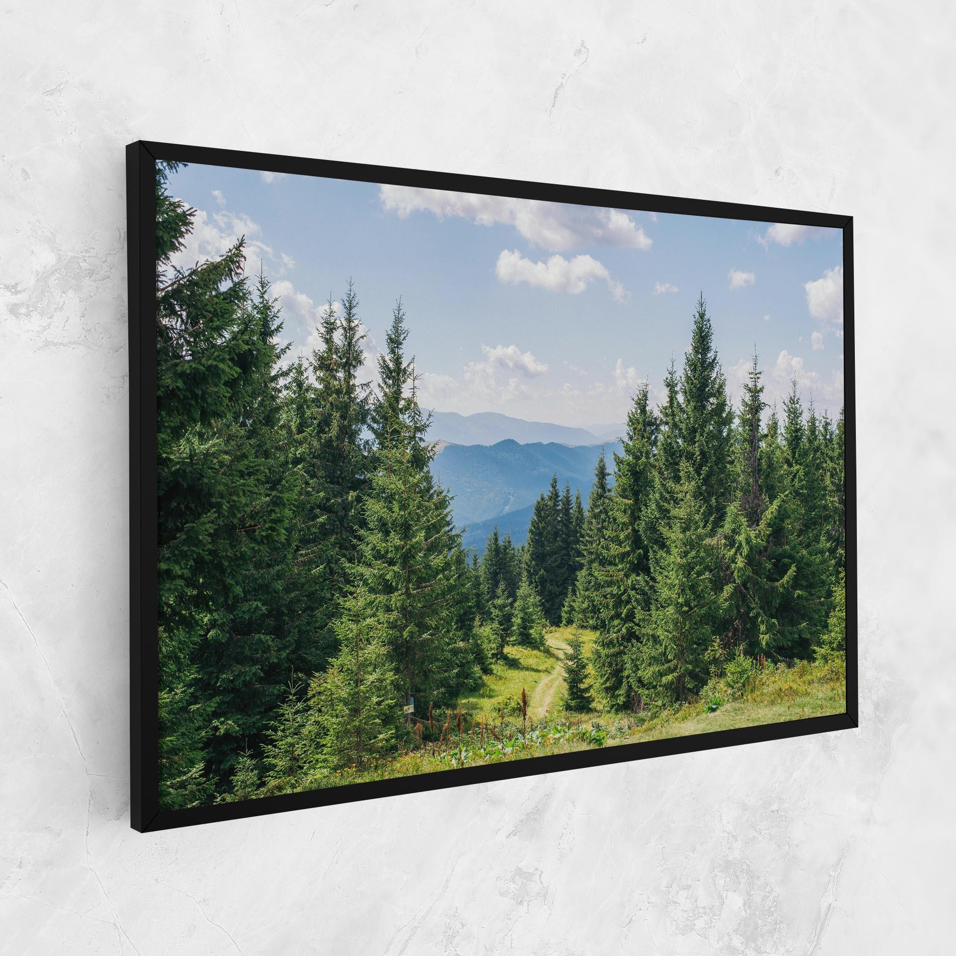 Tablou Canvas Carpathian Mountain mockup 1