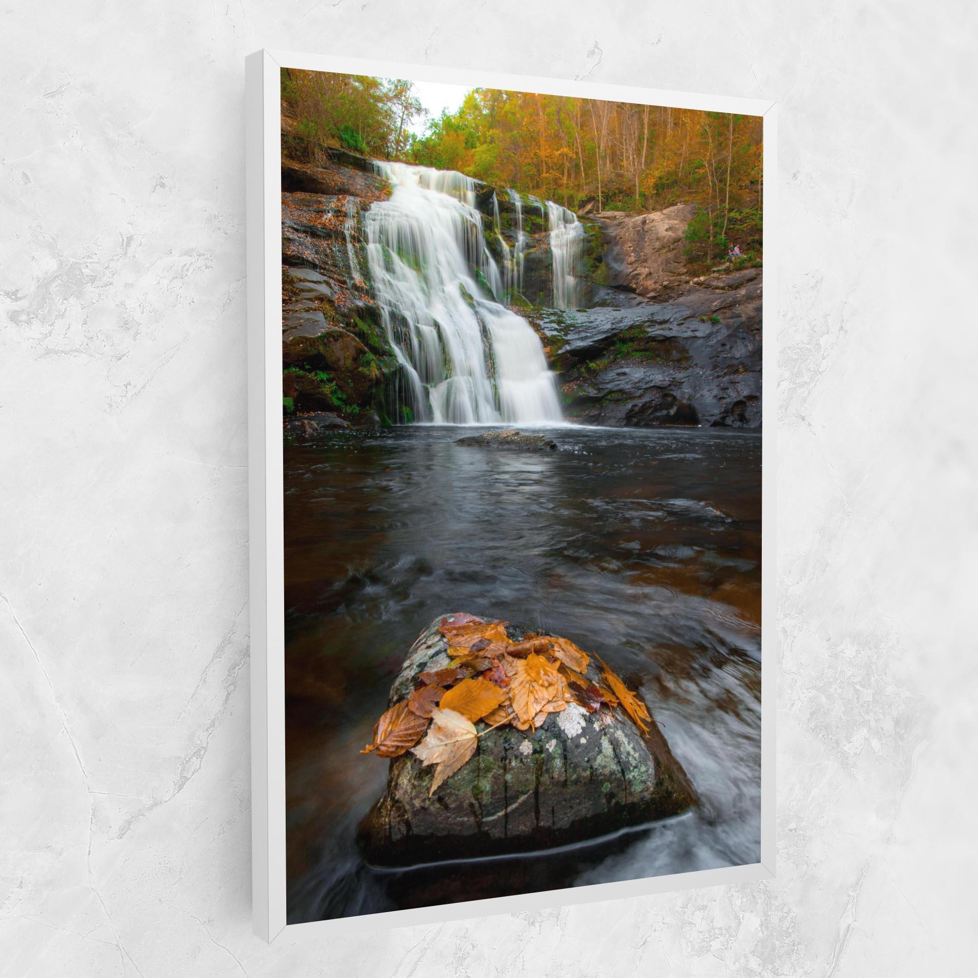 Tablou Canvas Forest Waterfall mockup 1