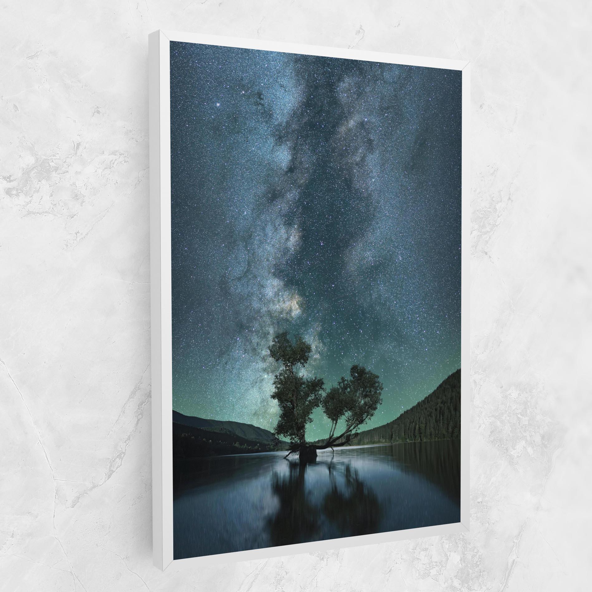 Tablou Canvas Lake Stars mockup 1