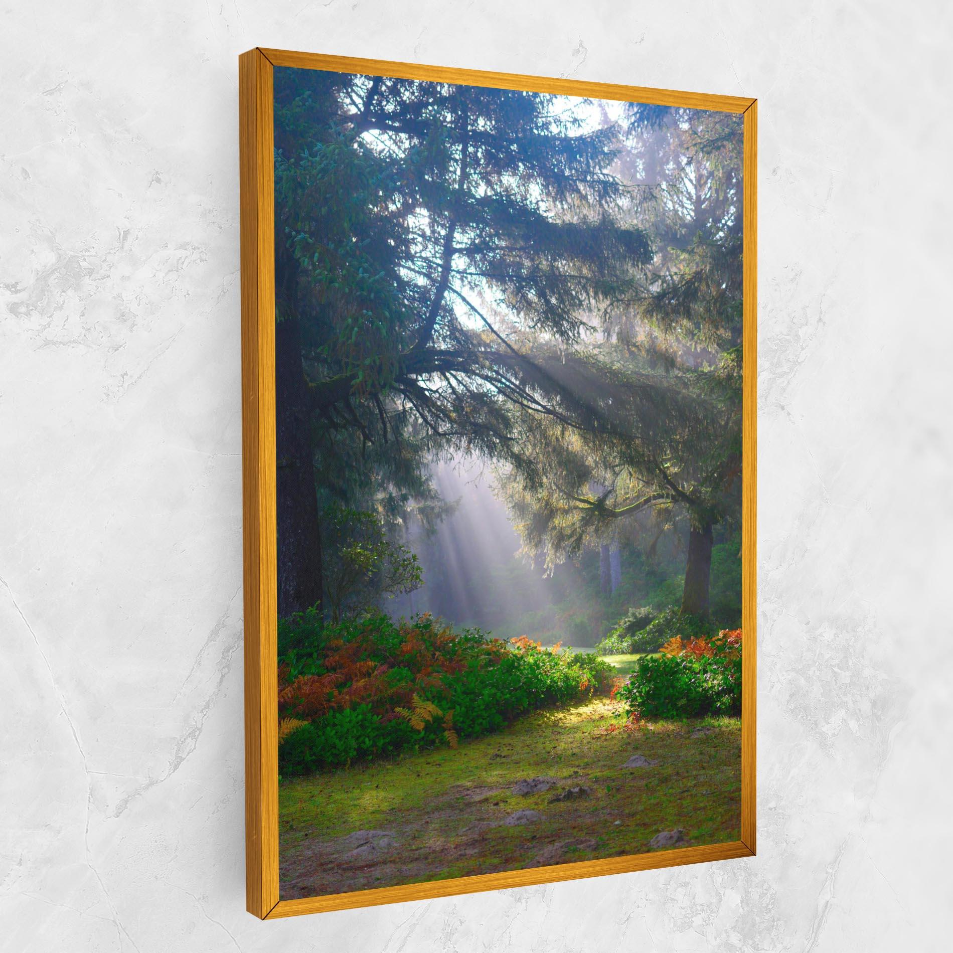 Tablou Canvas Forest Light mockup 1