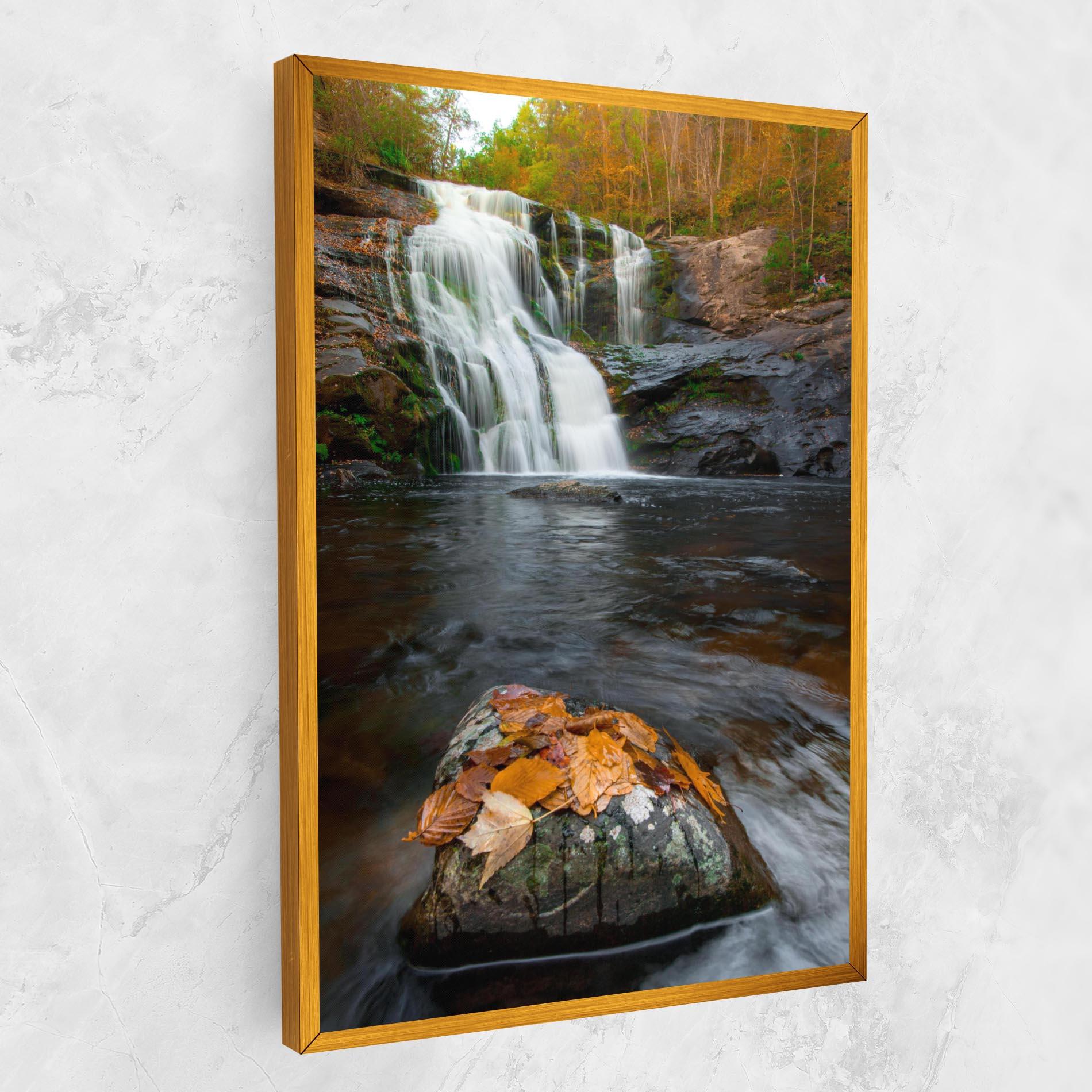 Tablou Canvas Forest Waterfall mockup 1
