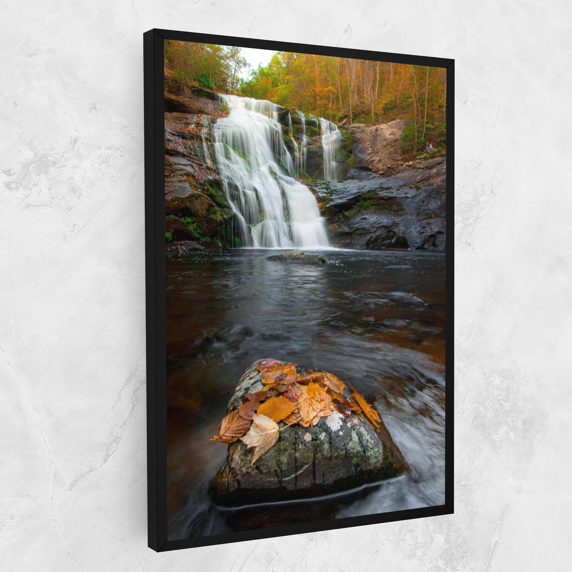 Tablou Canvas Forest Waterfall mockup 1