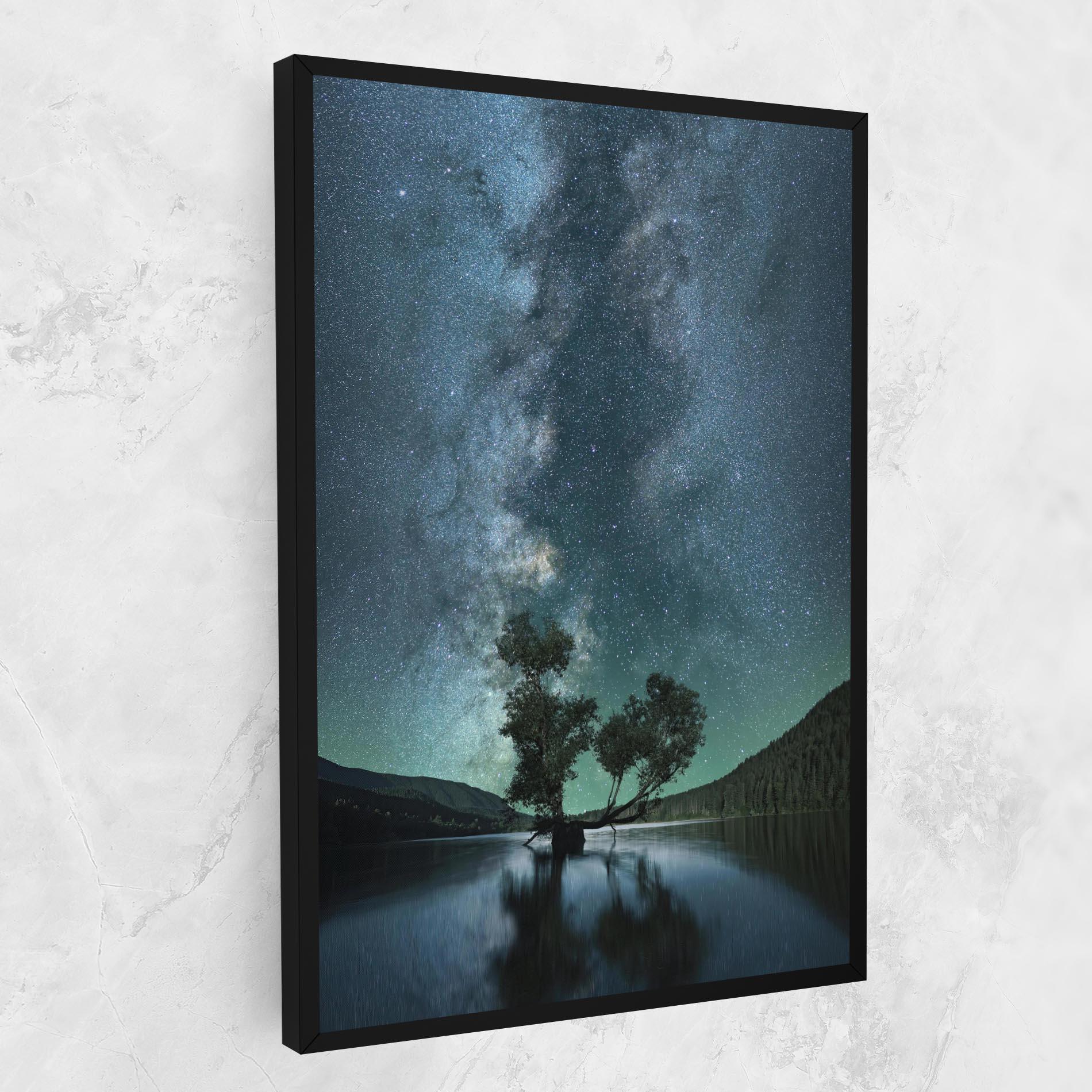 Tablou Canvas Lake Stars mockup 1
