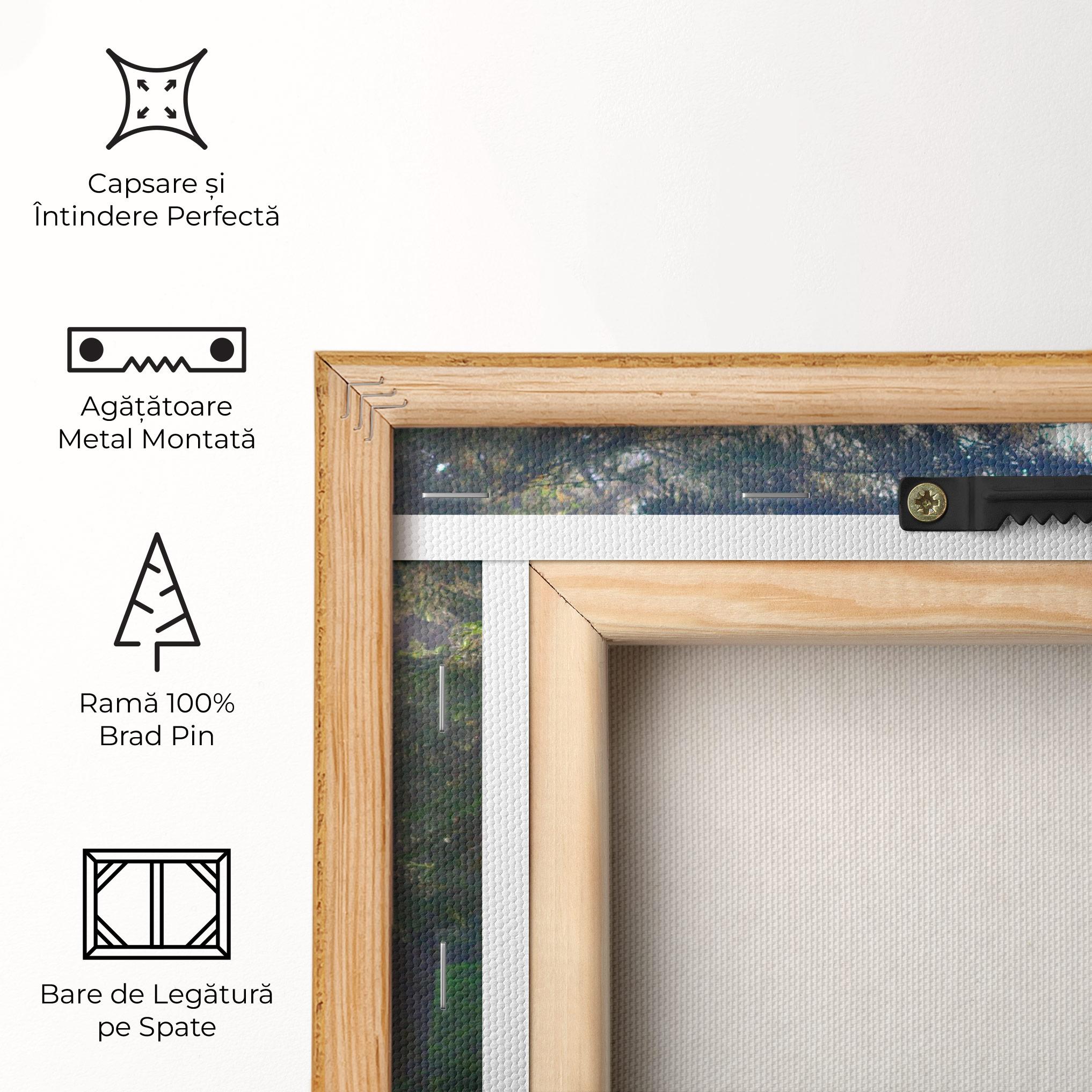 Tablou Canvas Forest Light mockup 5