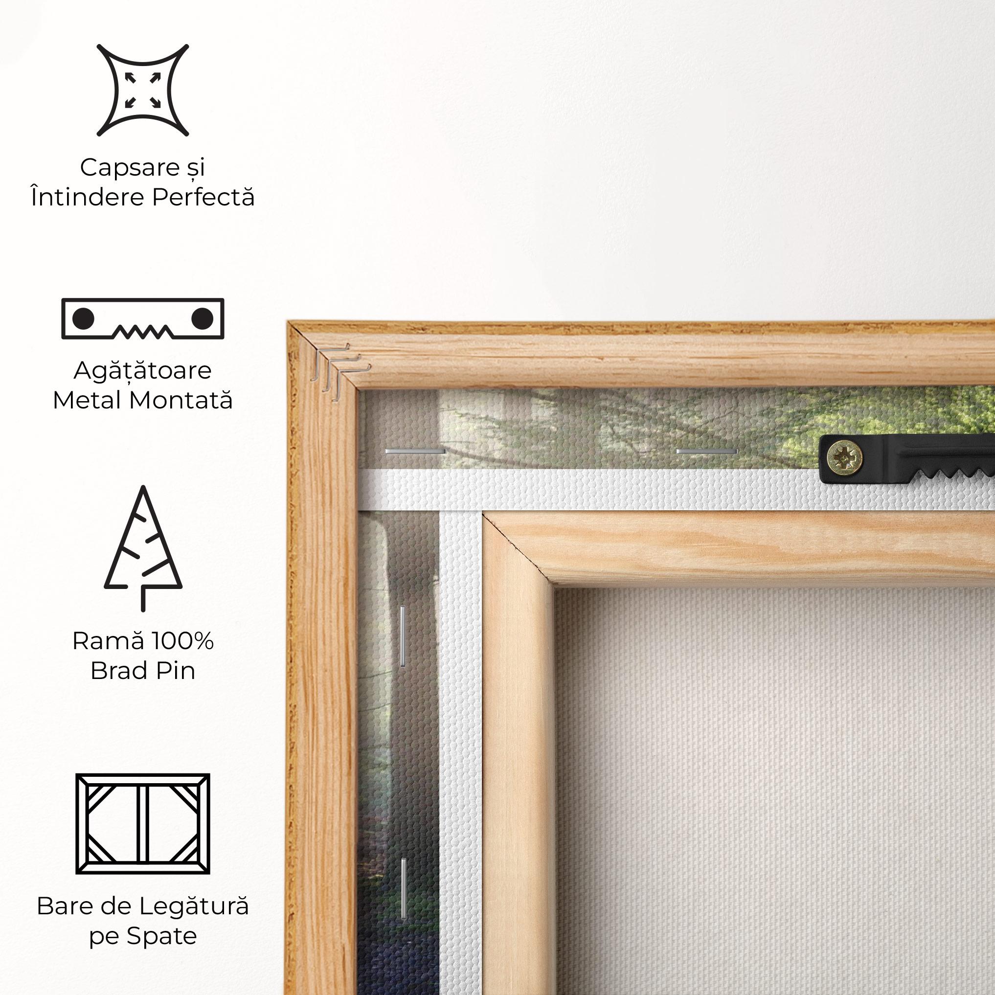 Tablou Canvas Forest Road mockup 5