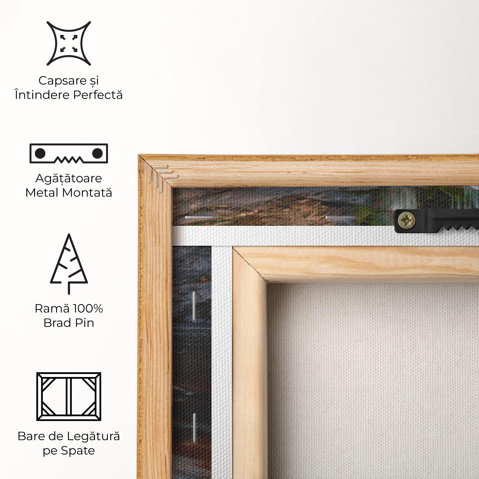 Tablou Canvas Forest Waterfall mockup 5