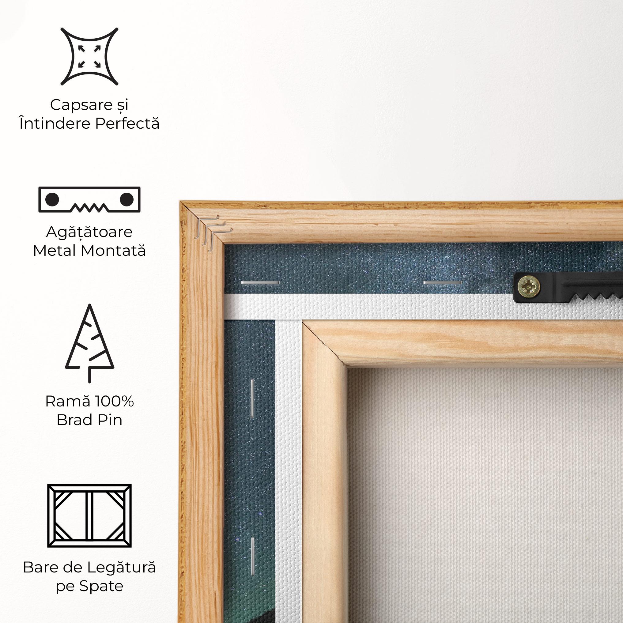 Tablou Canvas Lake Stars mockup 5