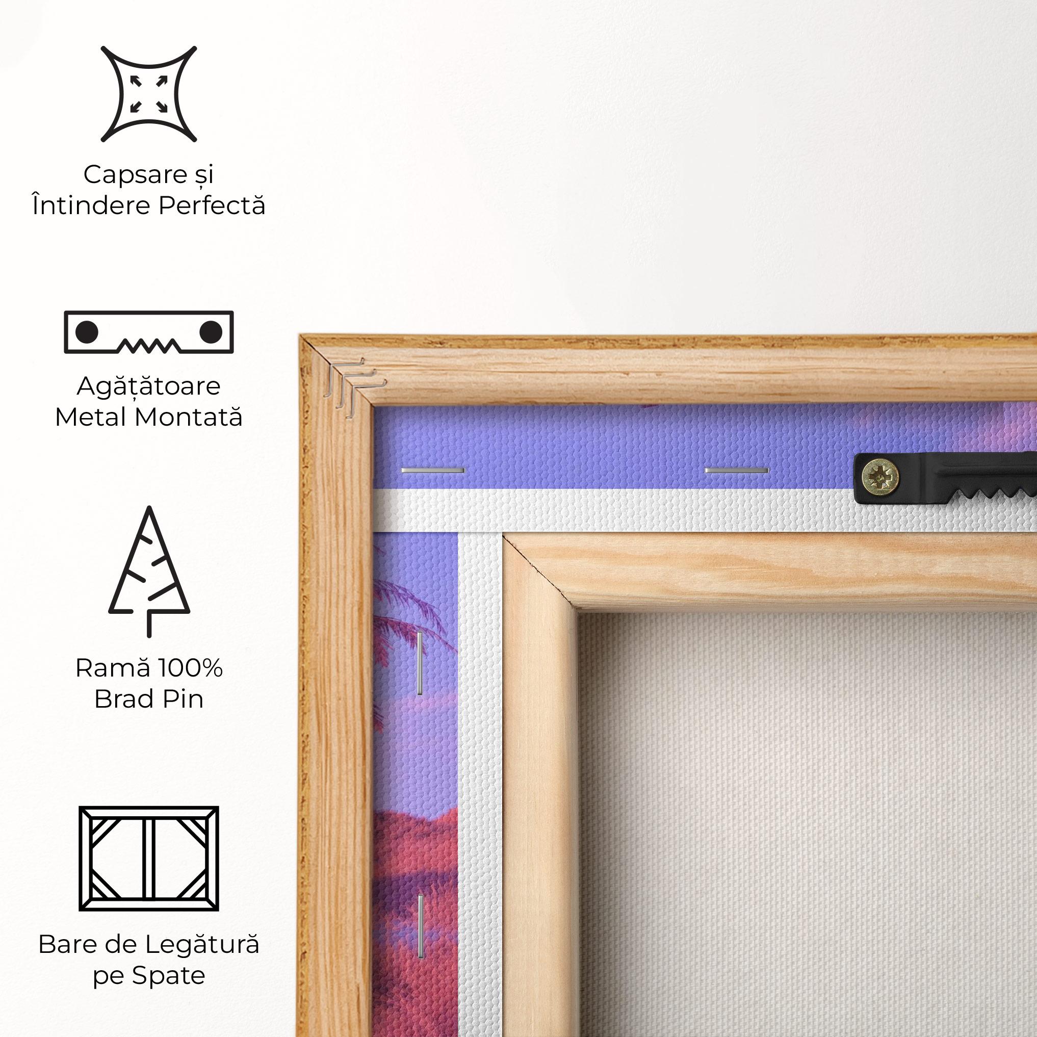 Tablou Canvas Pink World mockup 5