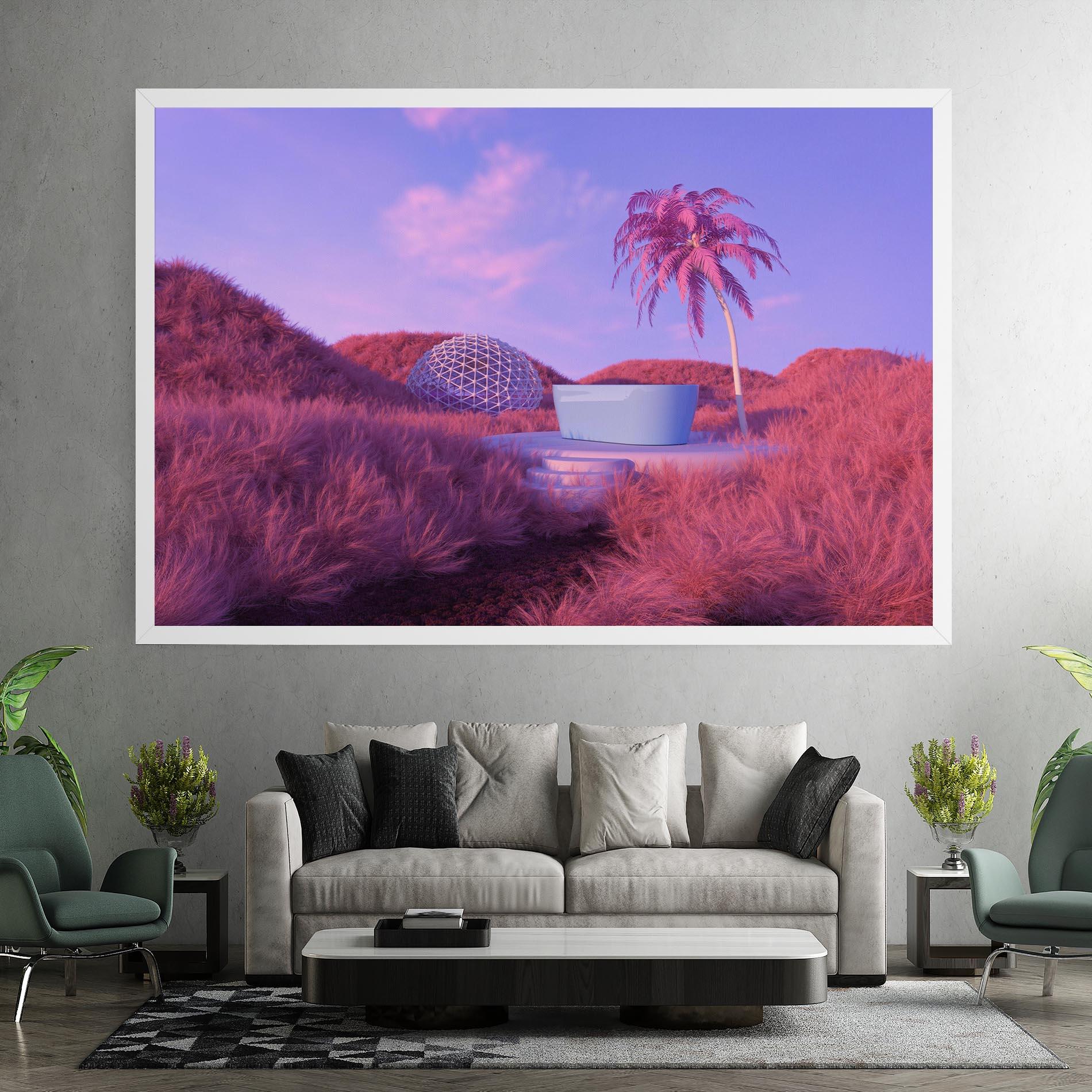 Tablou Canvas Pink World mockup 7