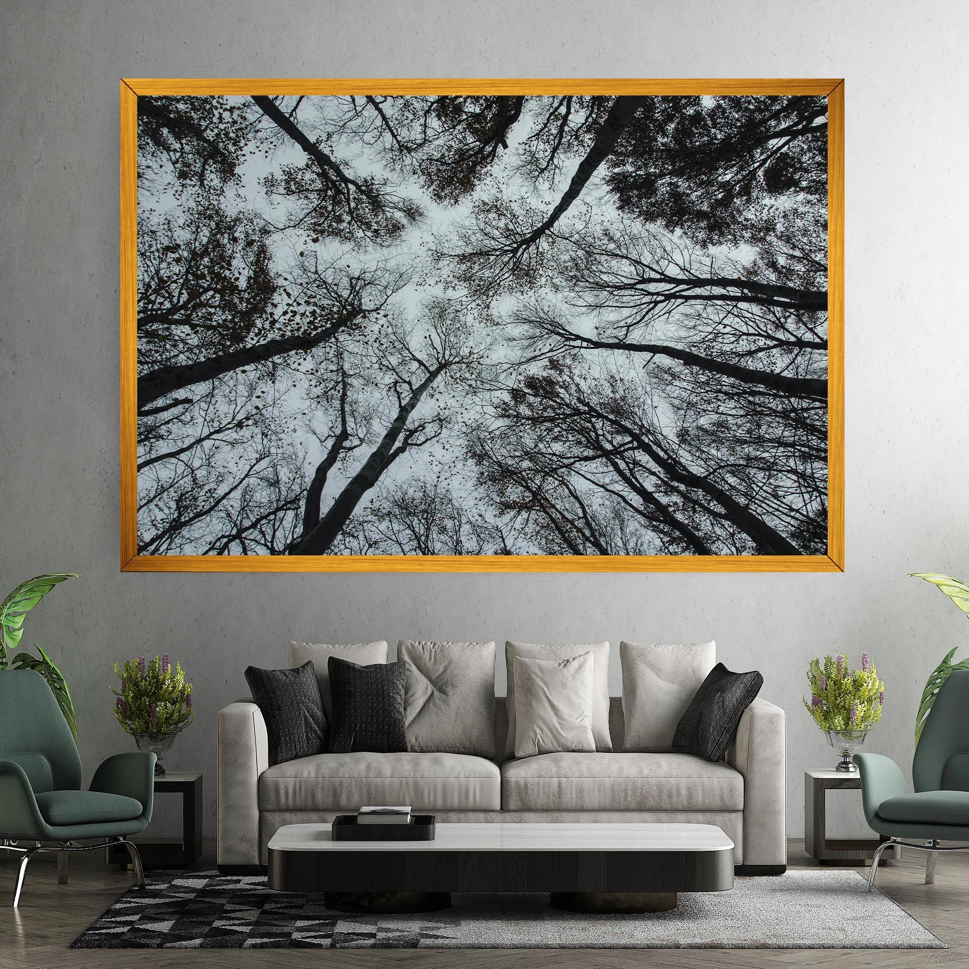 Tablou Canvas Trees Touching mockup 7