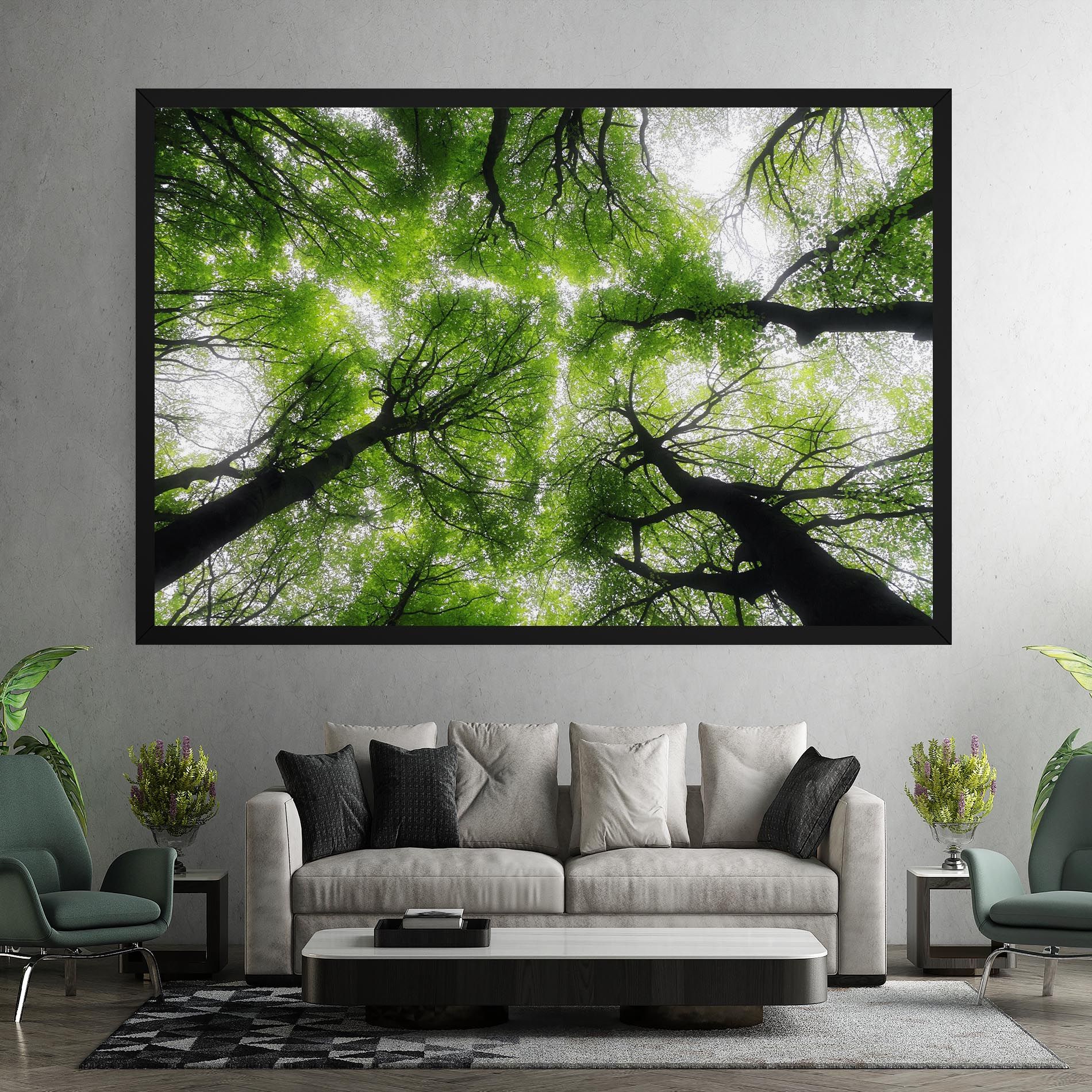 Forest Green Tree mockup 7