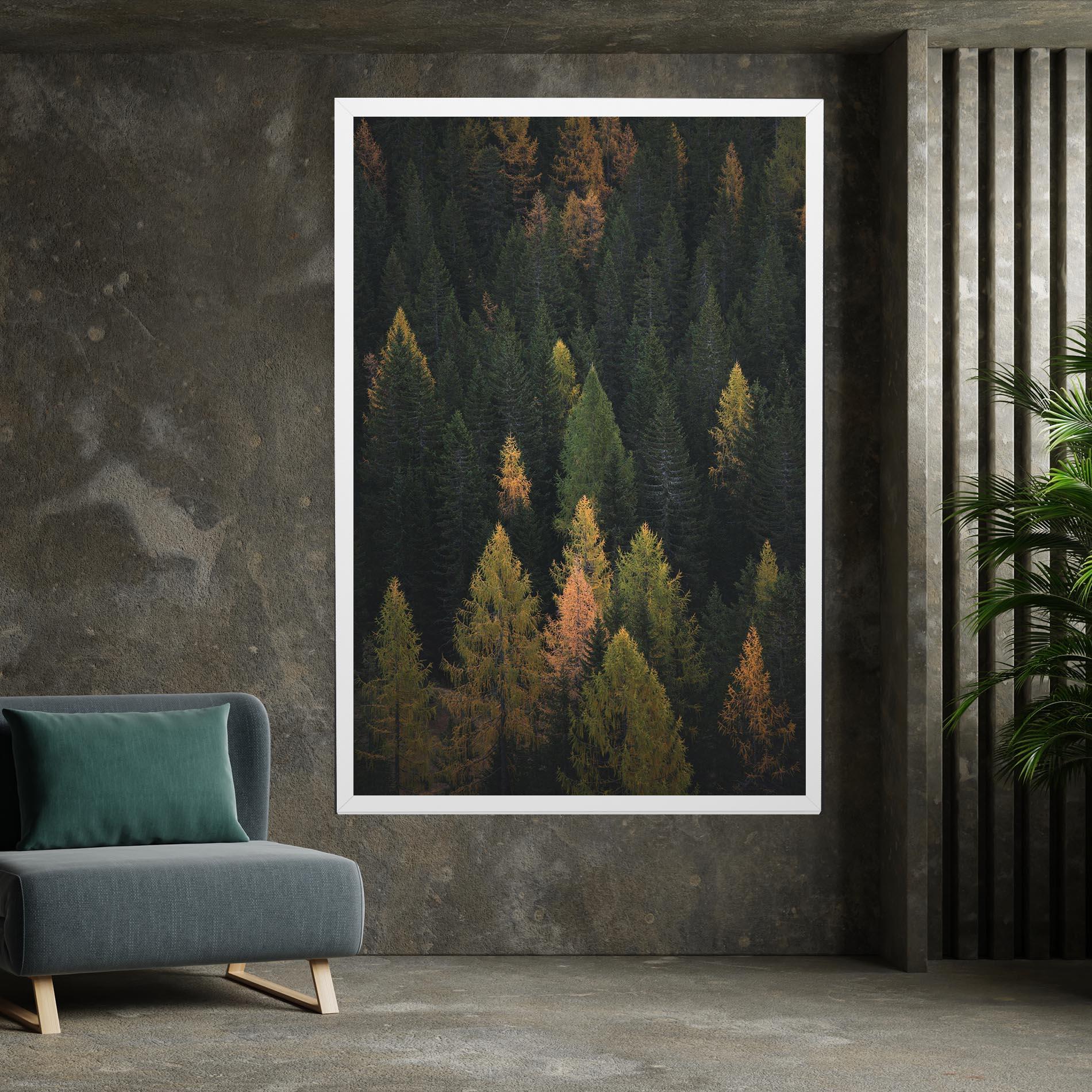 Tablou Canvas Color Mix Tree mockup 7