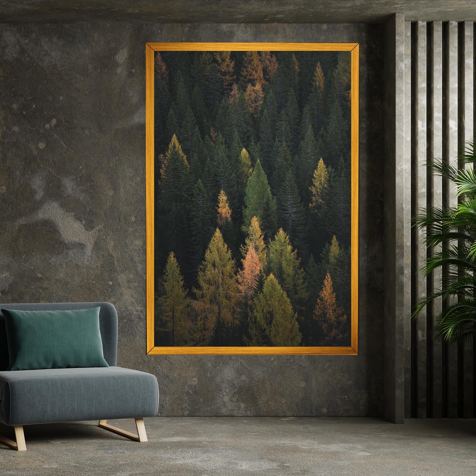 Tablou Canvas Color Mix Tree mockup 7