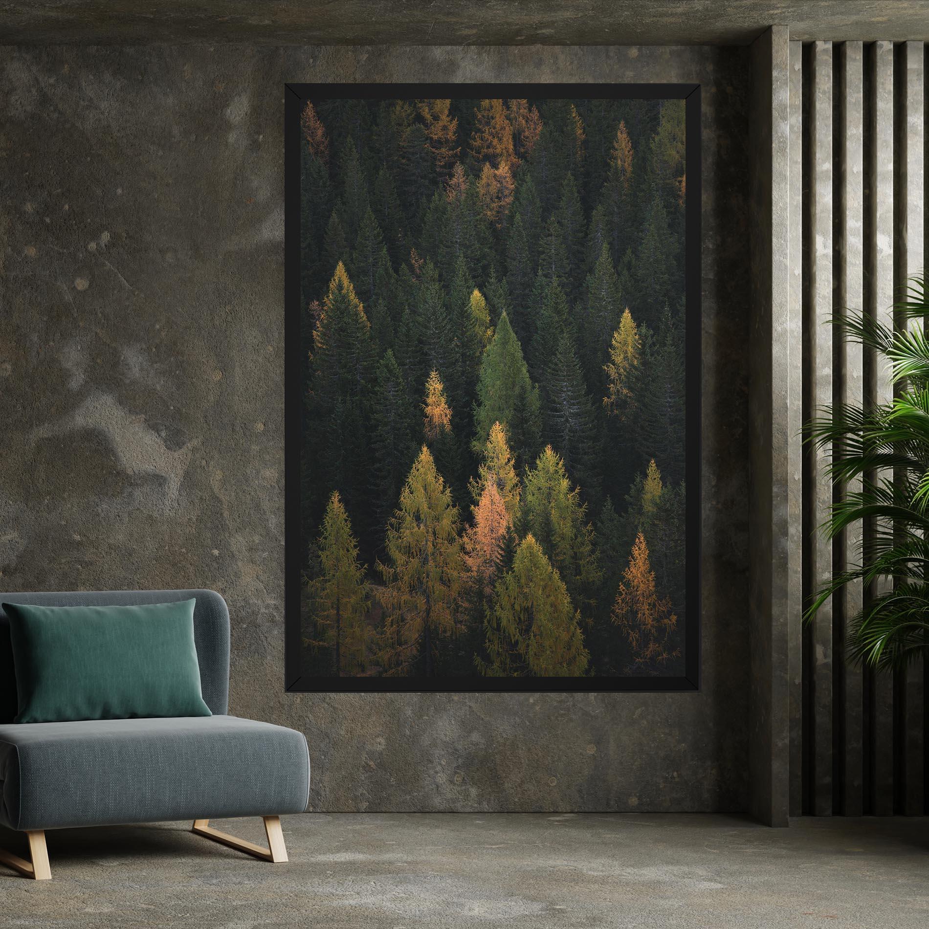 Tablou Canvas Color Mix Tree mockup 7
