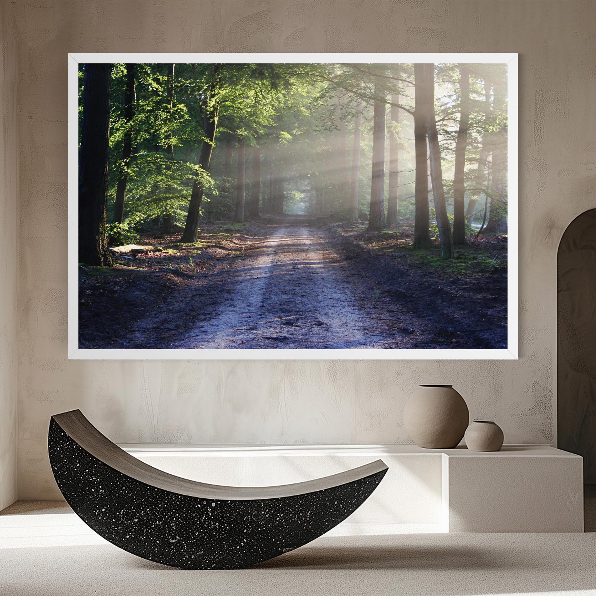 Tablou Canvas Forest Road mockup 8