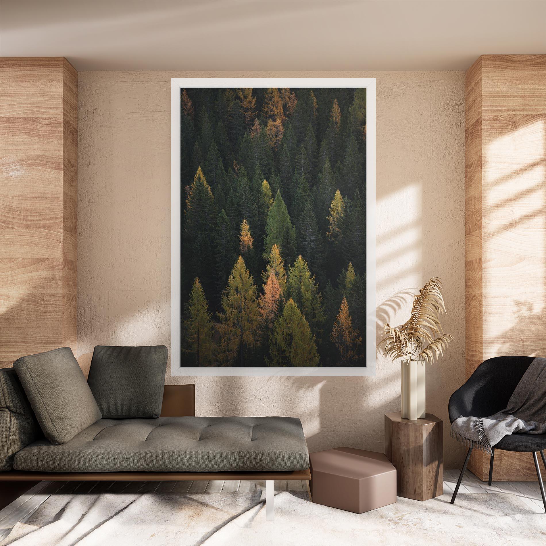 Tablou Canvas Color Mix Tree mockup 8