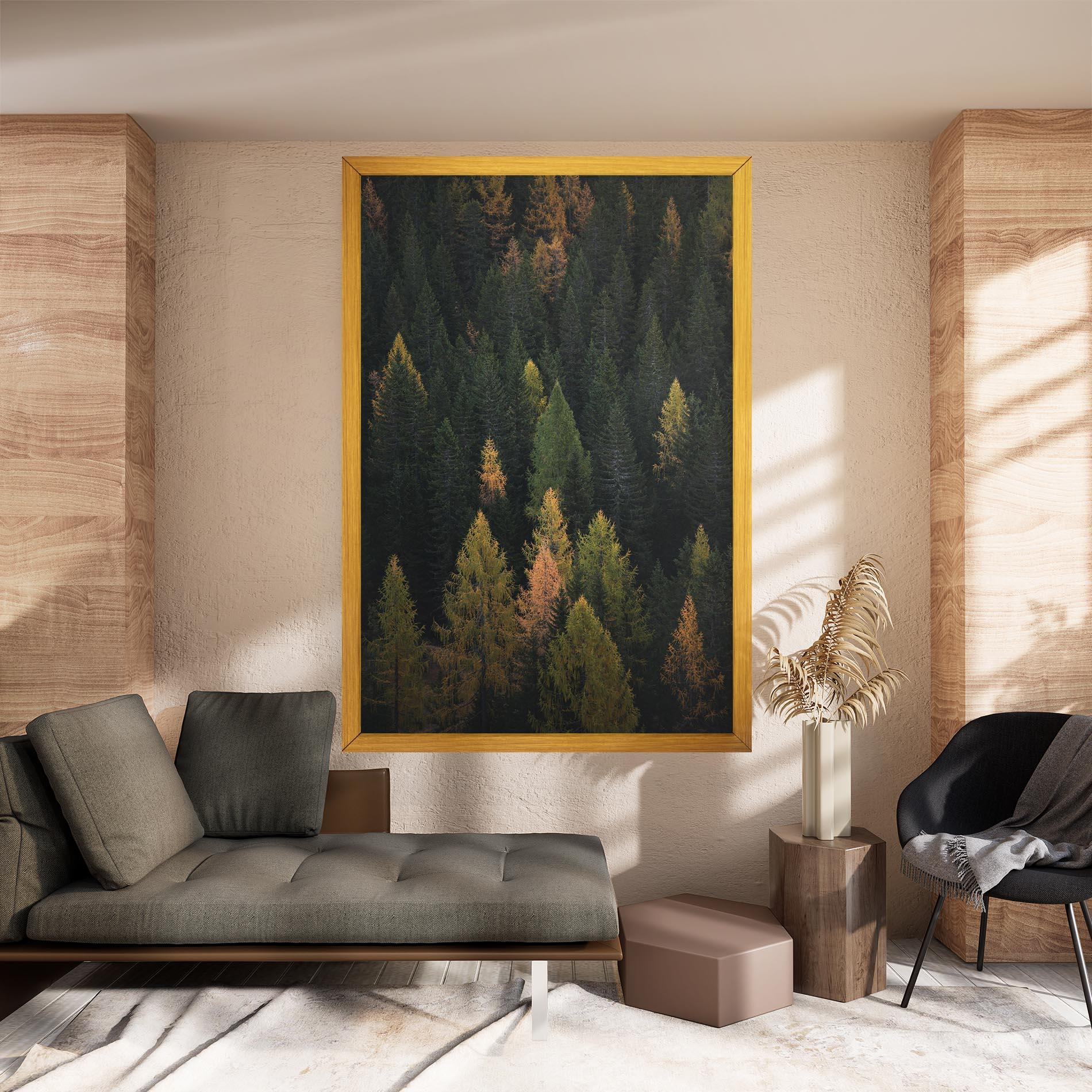 Tablou Canvas Color Mix Tree mockup 8