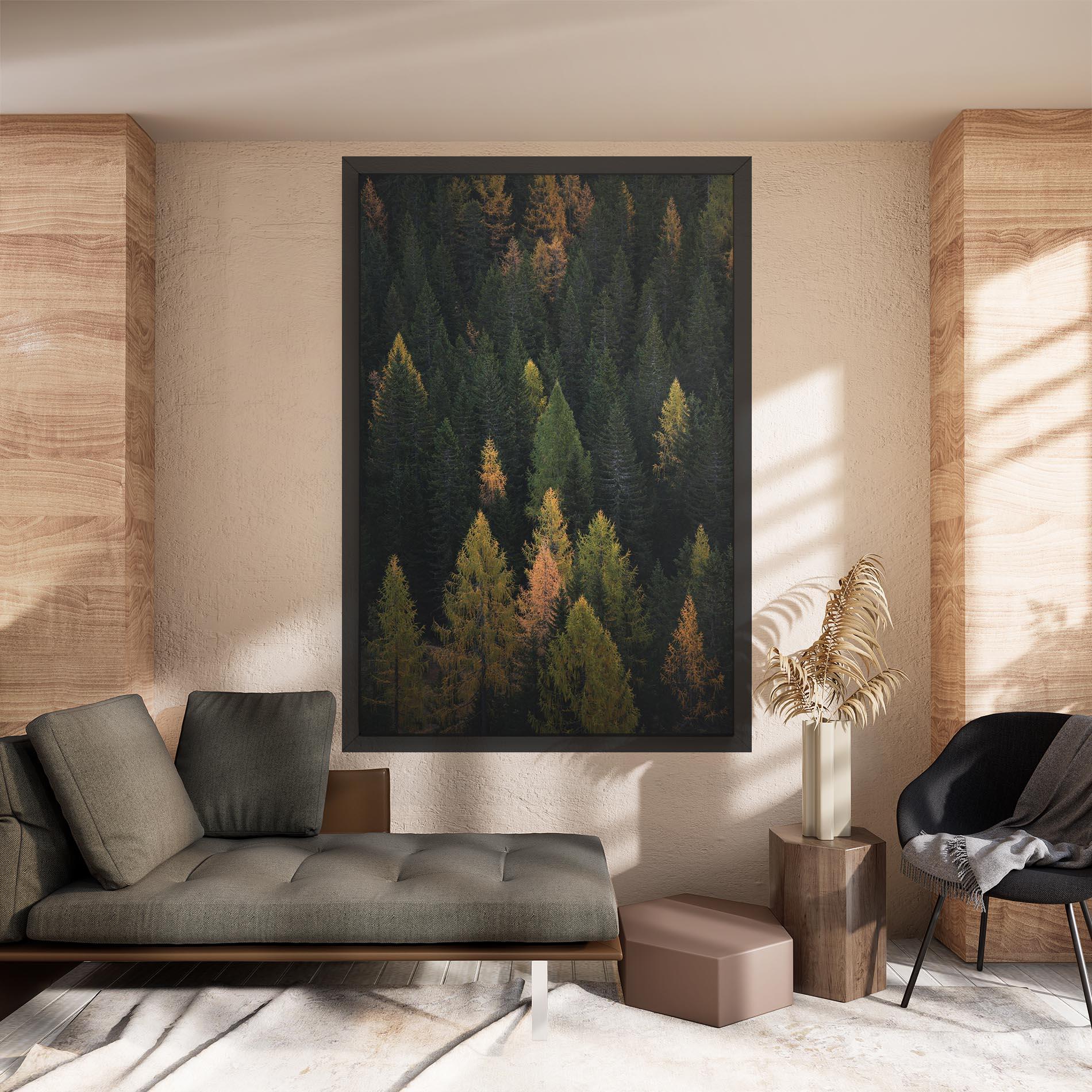 Tablou Canvas Color Mix Tree mockup 8
