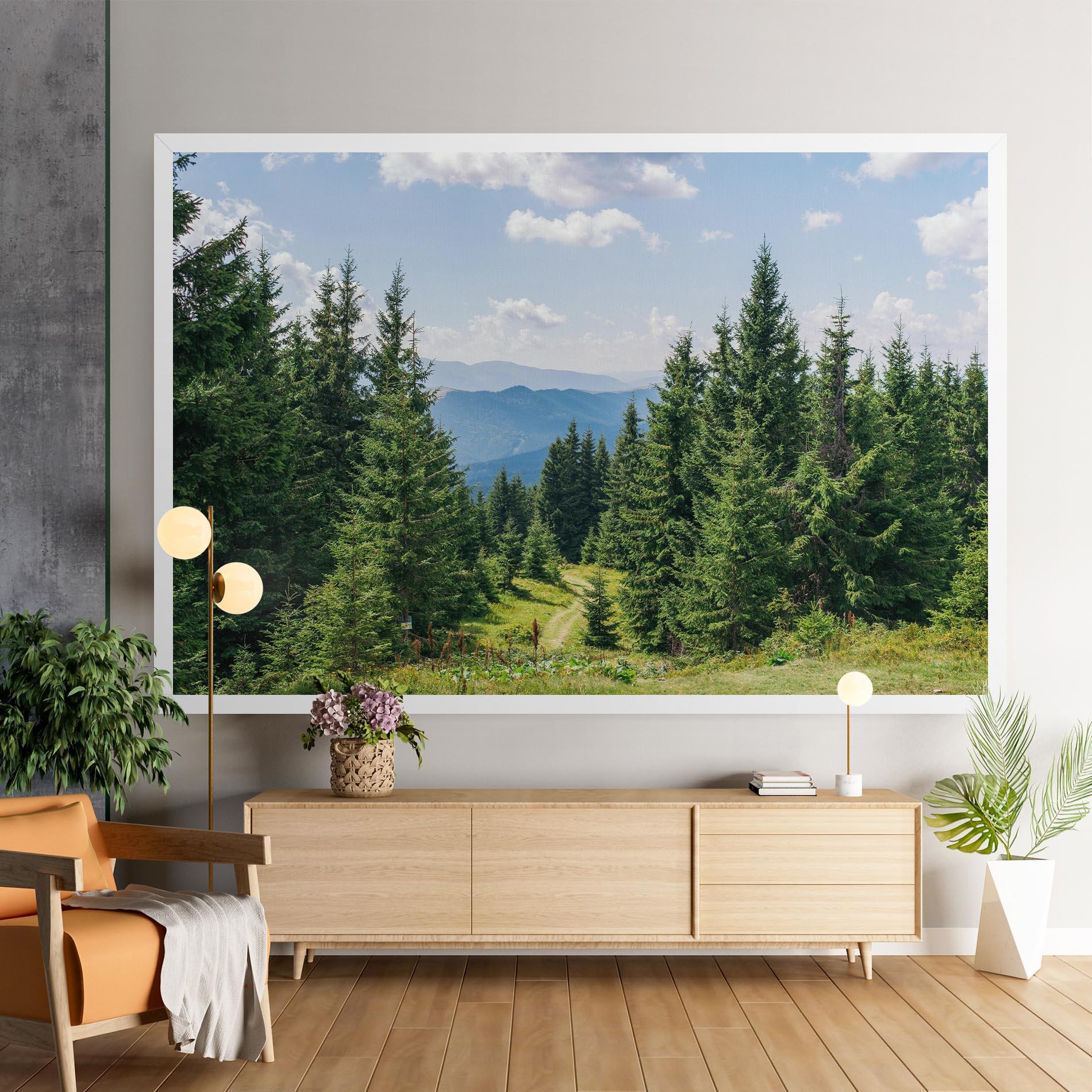 Tablou Canvas Carpathian Mountain mockup 9