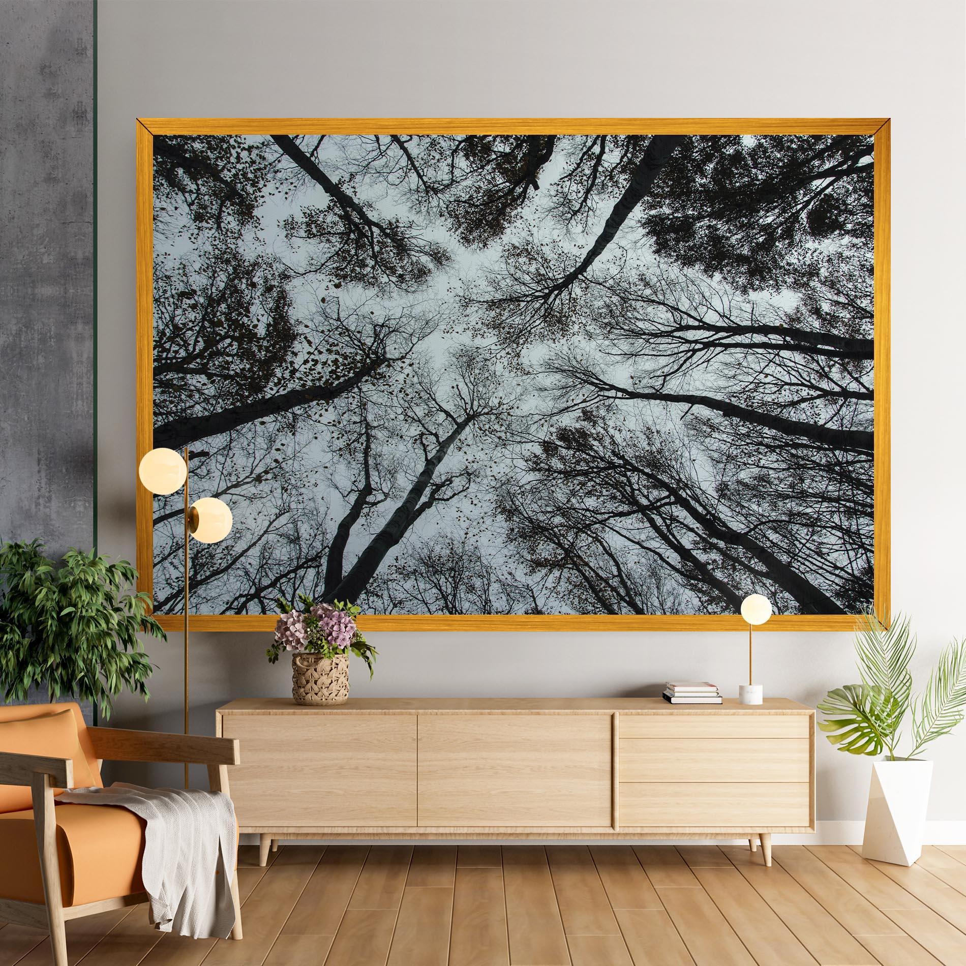 Tablou Canvas Trees Touching mockup 9