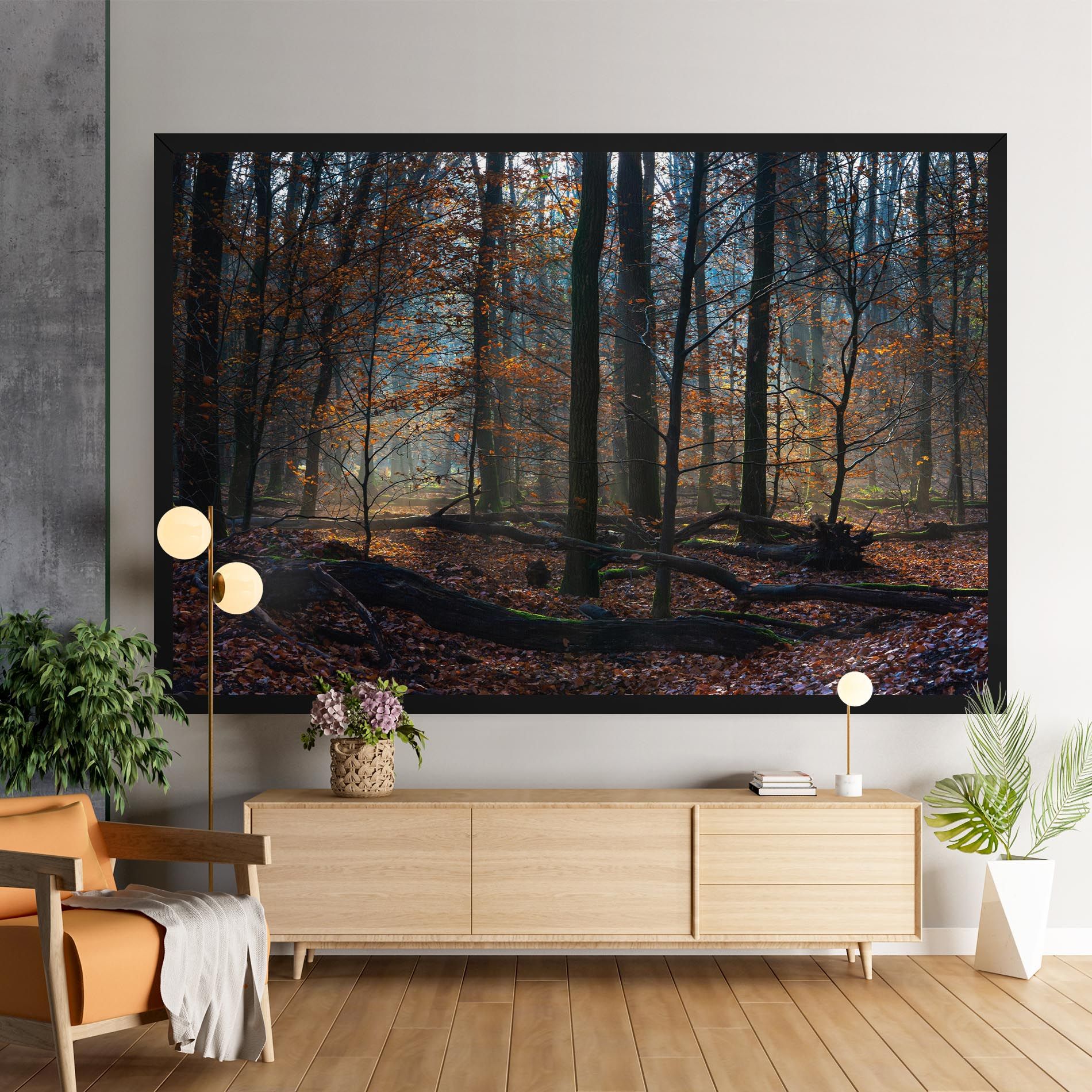 Forest Autumn Day mockup 9