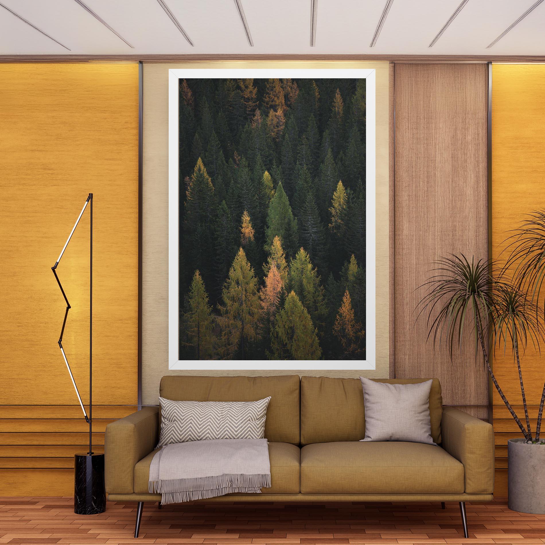 Tablou Canvas Color Mix Tree mockup 9