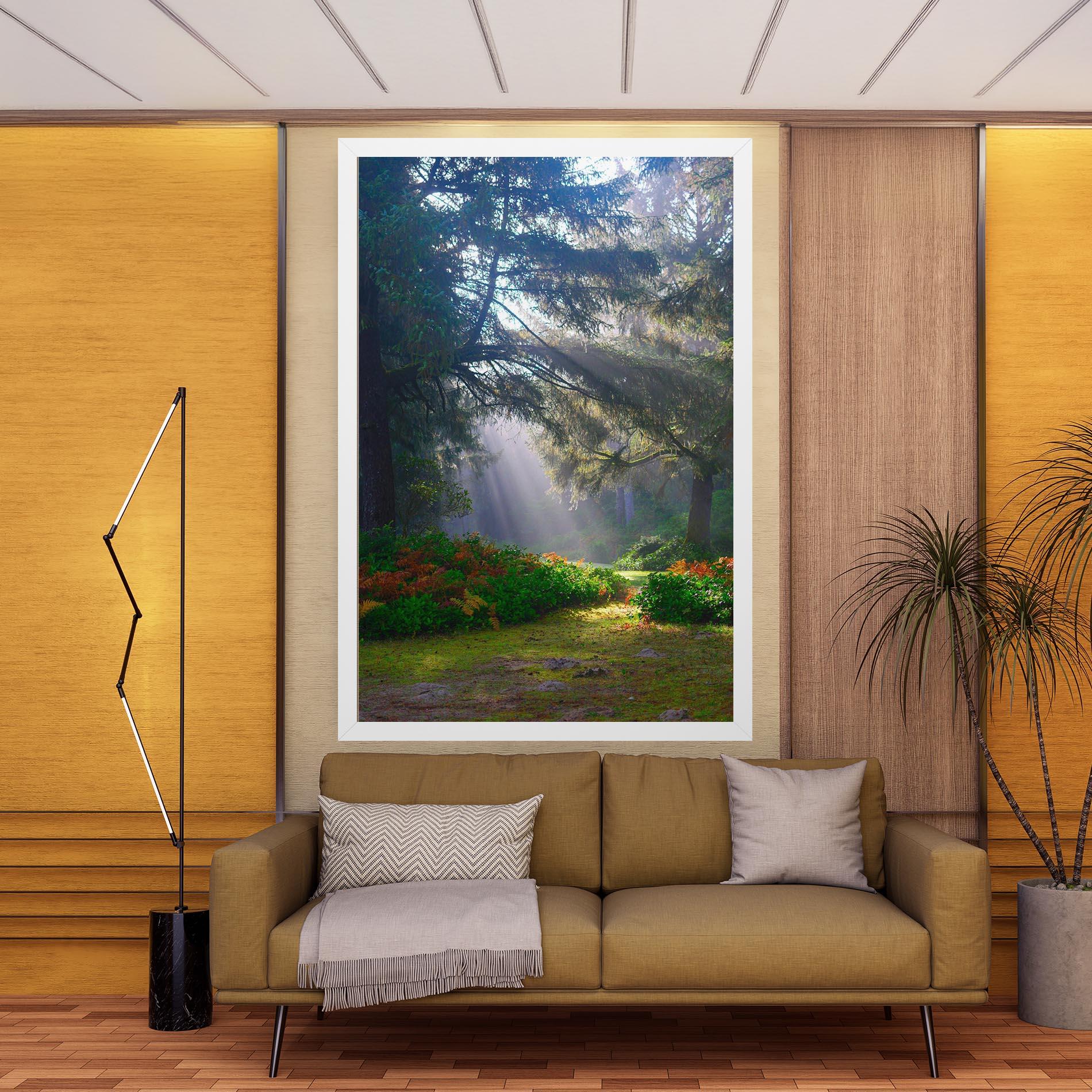 Tablou Canvas Forest Light mockup 9