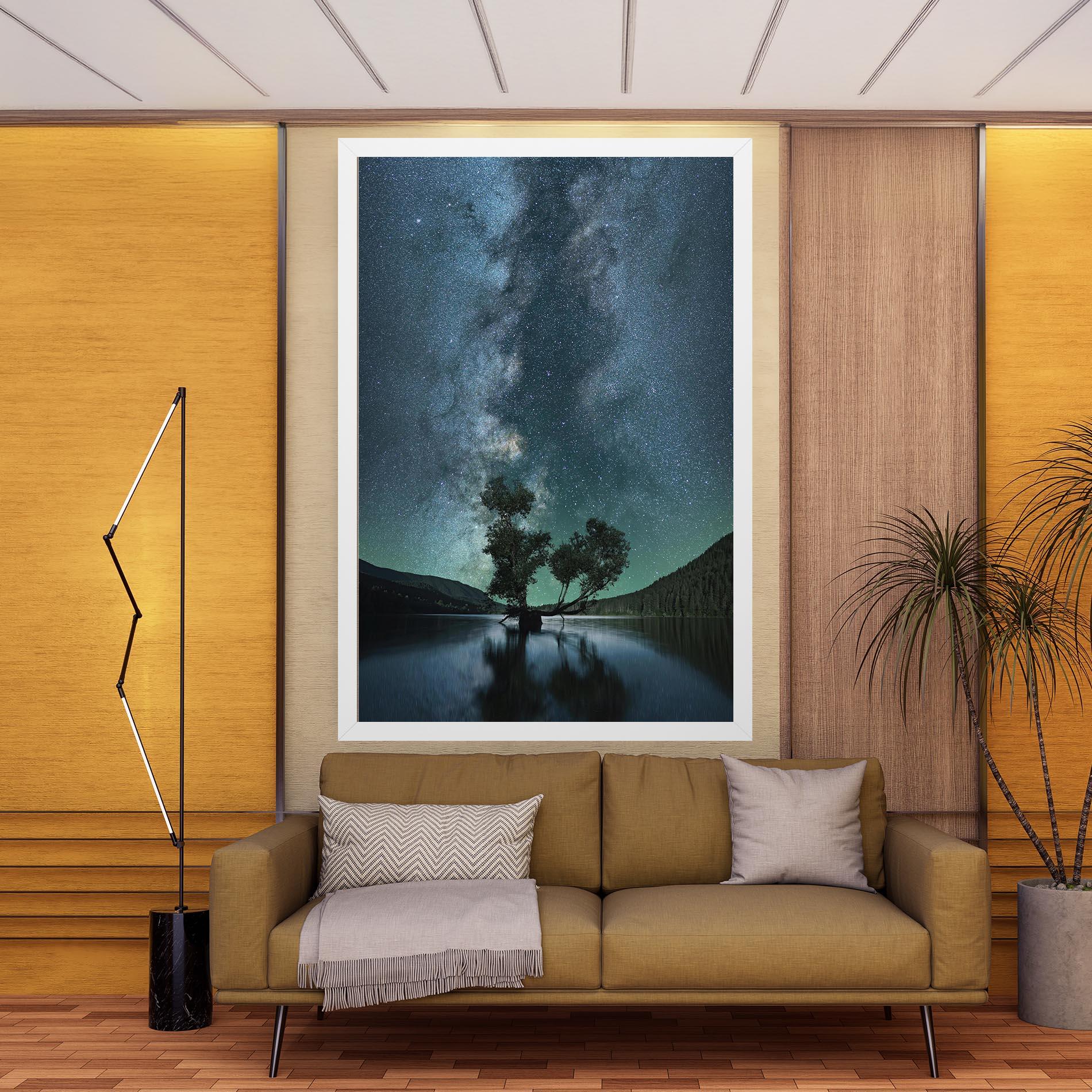Tablou Canvas Lake Stars mockup 9