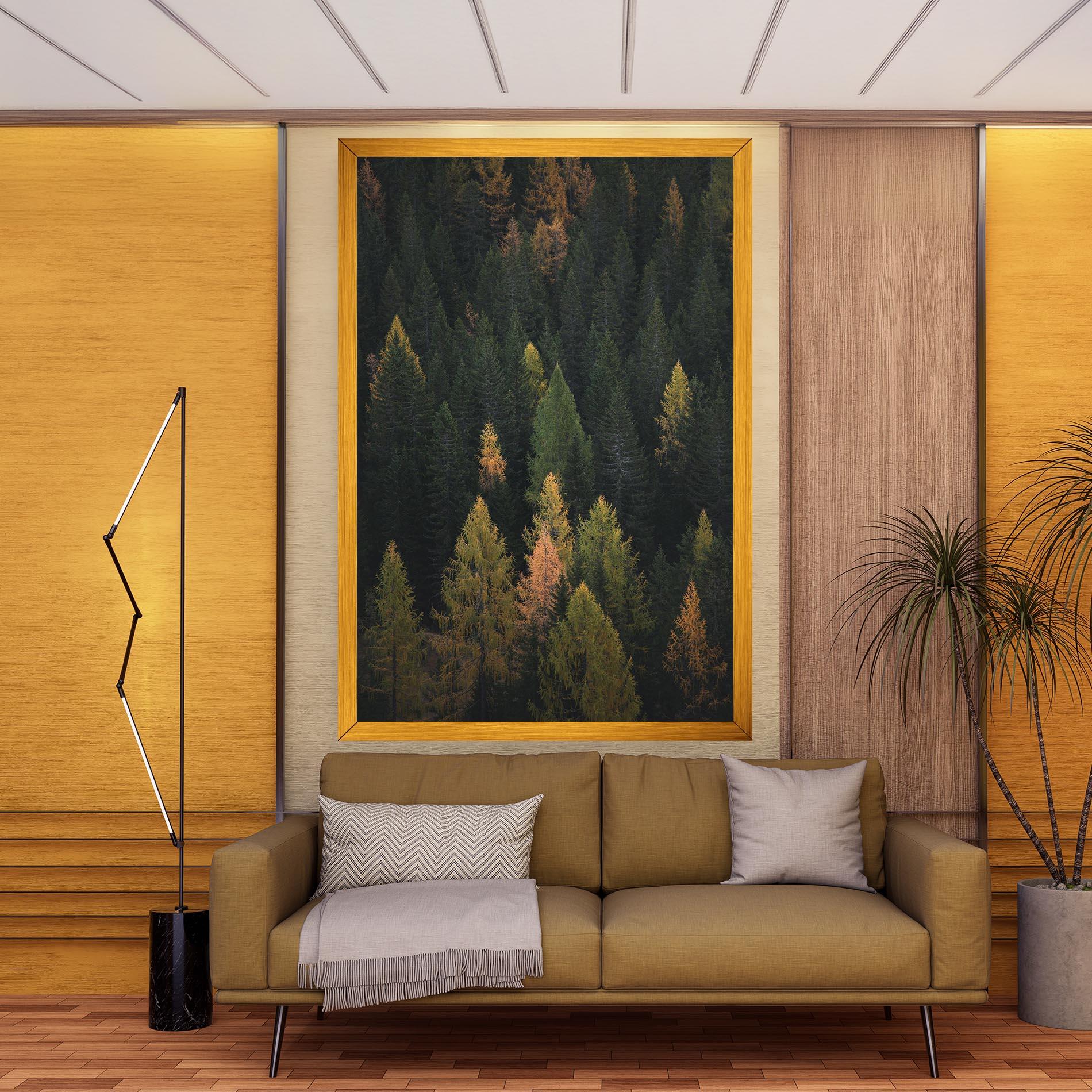 Tablou Canvas Color Mix Tree mockup 9